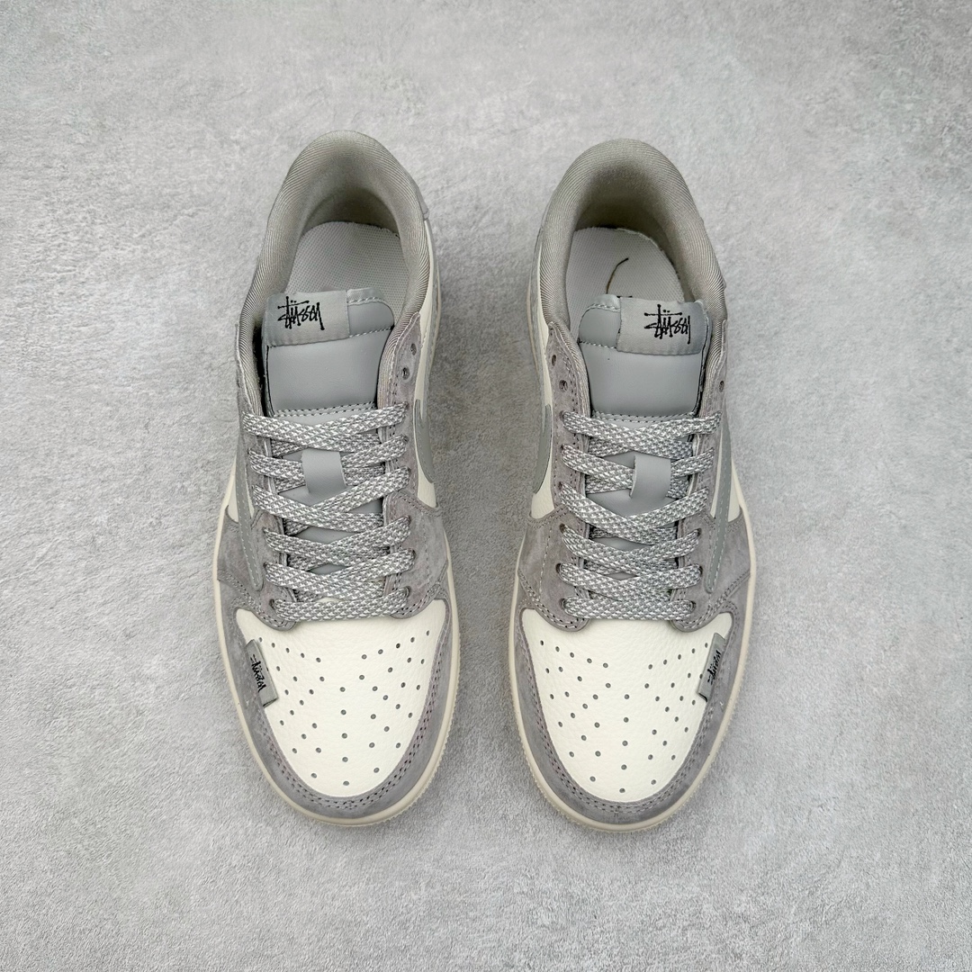 图片[2]-TS x Air Jordan AJ1 Low 倒钩低帮联名定制配色 SJ2068-132 原厂内置气垫魔块 A模大底 头层小牛皮 鞋舌AJ原厂专用牛津布+AJ专用反口珍珠布+原厂无杂质高弹内里海棉+特殊封边弹力鞋带 尺码：36 36.5 37.5 38 38.5 39 40 40.5 41 42 42.5 43 44 44.5 45 46 47.5-选品中心