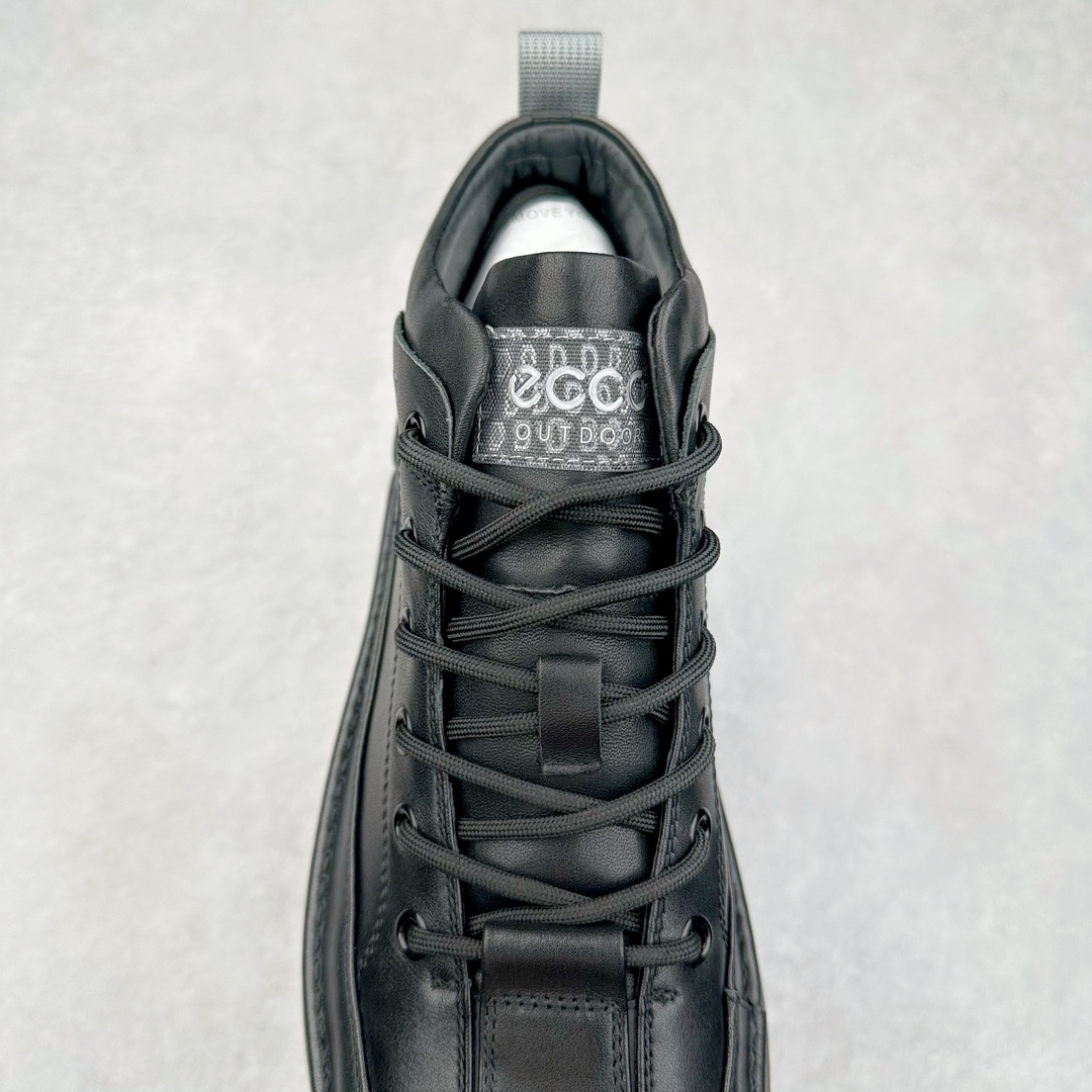 图片[5]-ECCO爱步中高帮男鞋 热门销售款式 城市休闲系列 气质百搭潮酷板鞋 精选牛皮面料 现代品质鞋面设计 纹理自然，细腻柔软 具有良好透气性 舒适保暖 侧前独有LOGO设计 双层牛皮鞋边 坚韧鞋线车边 经典潮流 全新轻量发泡底材与橡胶大底结合 脚感轻盈柔韧 防滑耐磨 抓地力强 时尚潮流休闲 随想假日 尺码：38 39 40 41 42 43 44 皮鞋码-选品中心