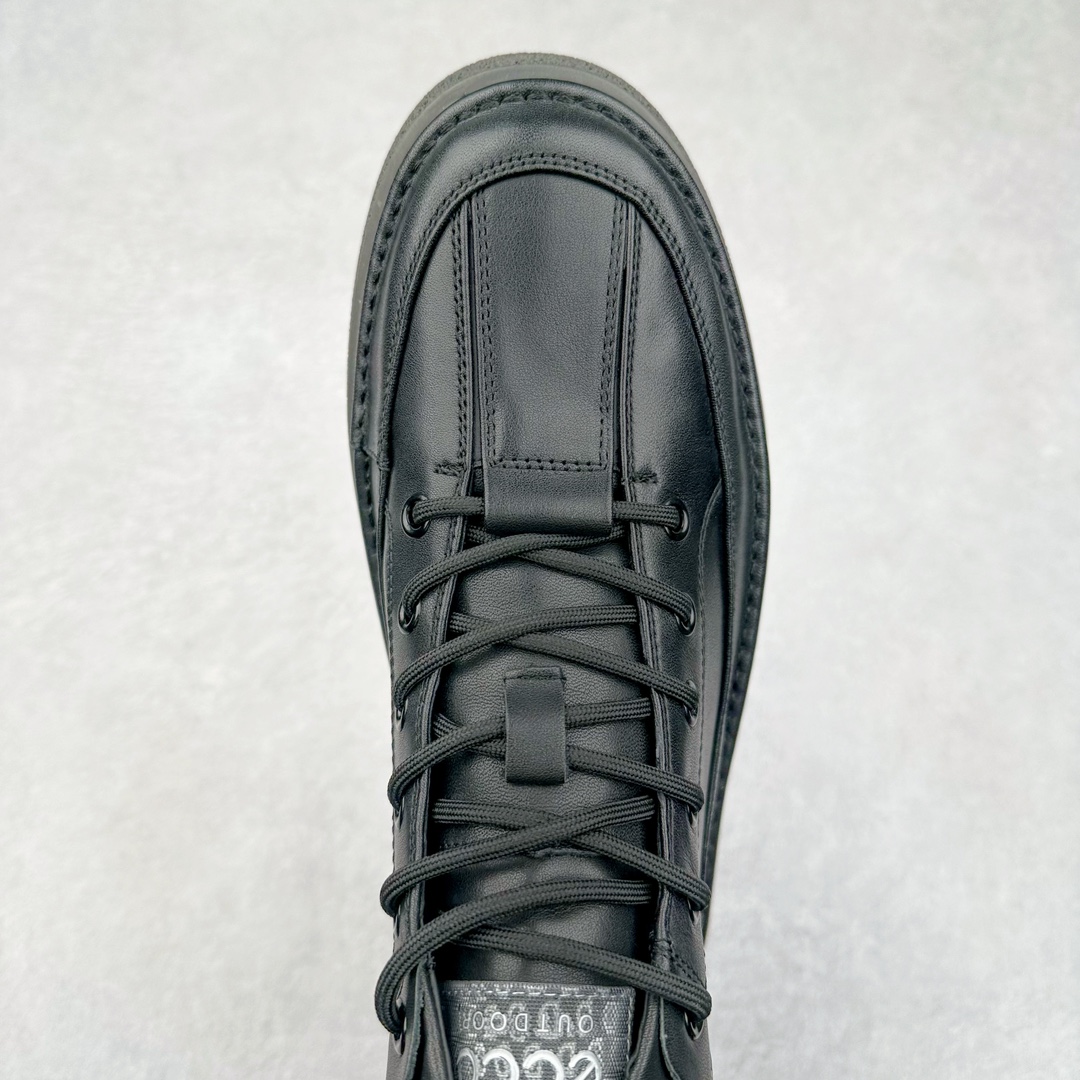 图片[4]-ECCO爱步中高帮男鞋 热门销售款式 城市休闲系列 气质百搭潮酷板鞋 精选牛皮面料 现代品质鞋面设计 纹理自然，细腻柔软 具有良好透气性 舒适保暖 侧前独有LOGO设计 双层牛皮鞋边 坚韧鞋线车边 经典潮流 全新轻量发泡底材与橡胶大底结合 脚感轻盈柔韧 防滑耐磨 抓地力强 时尚潮流休闲 随想假日 尺码：38 39 40 41 42 43 44 皮鞋码-选品中心