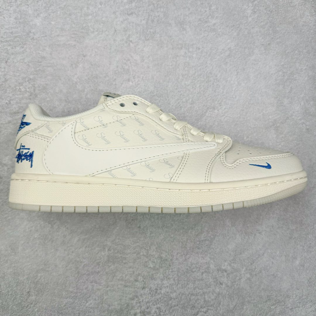 TS x Air Jordan AJ1 Low 倒钩低帮联名定制配色 LJ5188-013 原厂内置气垫魔块 A模大底 头层小牛皮 鞋舌AJ原厂专用牛津布+AJ专用反口珍珠布+原厂无杂质高弹内里海棉+特殊封边弹力鞋带 尺码：36 36.5 37.5 38 38.5 39 40 40.5 41 42 42.5 43 44 44.5 45 46 47.5-选品中心