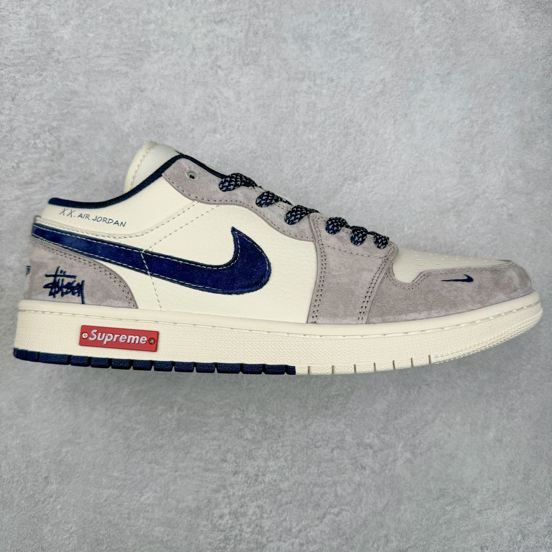 Air Jordan AJ1 Low 低帮系列定制配色SJ9950-035 原厂内置气垫魔块 A模大底 头层小牛皮 鞋舌AJ原厂专用牛津布+AJ专用反口珍珠布+原厂无杂质高弹内里海棉+特殊封边弹力鞋带 尺码:36 36.5 37.5 38 38.5 39 40 40.5 41 42 42.5 43 44 44.5 45 46-选品中心