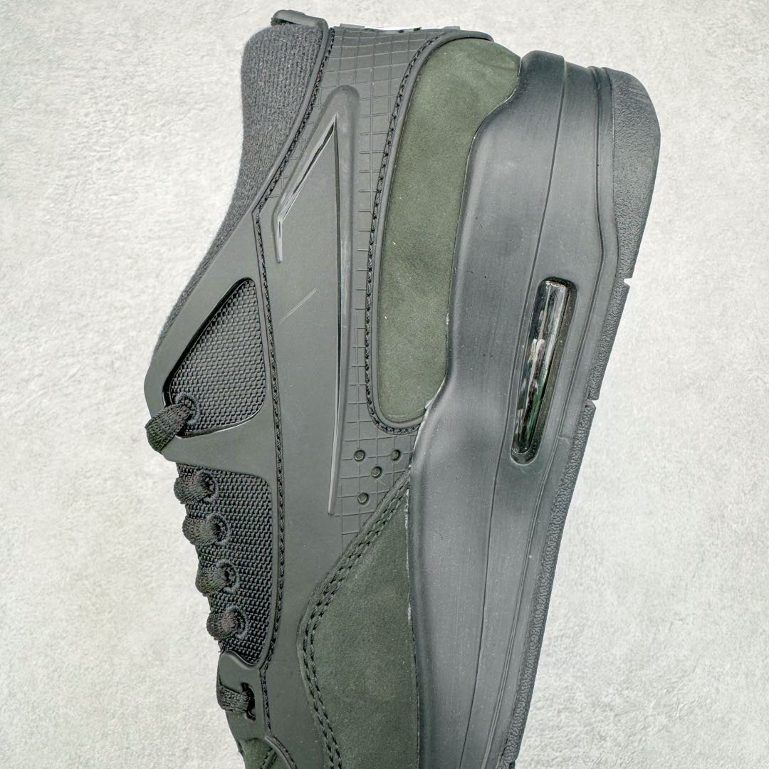 图片[7]-＃KZ纯原 Air Jordan AJ4 RM 重制版低帮复古篮球鞋 黑白 FQ7939-004 亲自操刀耗时半年巨作 全套原纸板楦头开发 确保原汁原味 完美呈现版型 一比一鞋头弧度高度鞋身弧度 原厂TPU 正确内里网布 菱角分明不变形无多余毛边 柔软性质感一致于原鞋 原厂织唛标 原厂飞人电绣工艺 尾指中部跳三针 独家绑鞋带手法 印刷中底布 四线拉帮 米色美纹纸贴合固定 进口港宝加持 后跟自然饱满 全鞋荧光划线卡点 追求极致完美 每一双都是工艺品 多重QC质检 超越公司货的品控标准 实实在在的免检产品 采用了低帮的设计 并保留了众多AJ4的经典元素 鞋身以皮革、麂皮材质拼接打造 AJ4经典的TPU材质延伸至后跟 增强鞋款稳定性 而鞋身侧面的网格设计则被取消 尾部的NIKE AIR标志也得到保留 并同时带有飞人logo 中底部分同样搭载了可视AIR气垫 鞋底采用米白色中底和外底呈现 为整个设计收尾 尺码：36 36.5 37.5 38 38.5 39 40 40.5 41 42 42.5 43 44 44.5 45 46 47.5-选品中心