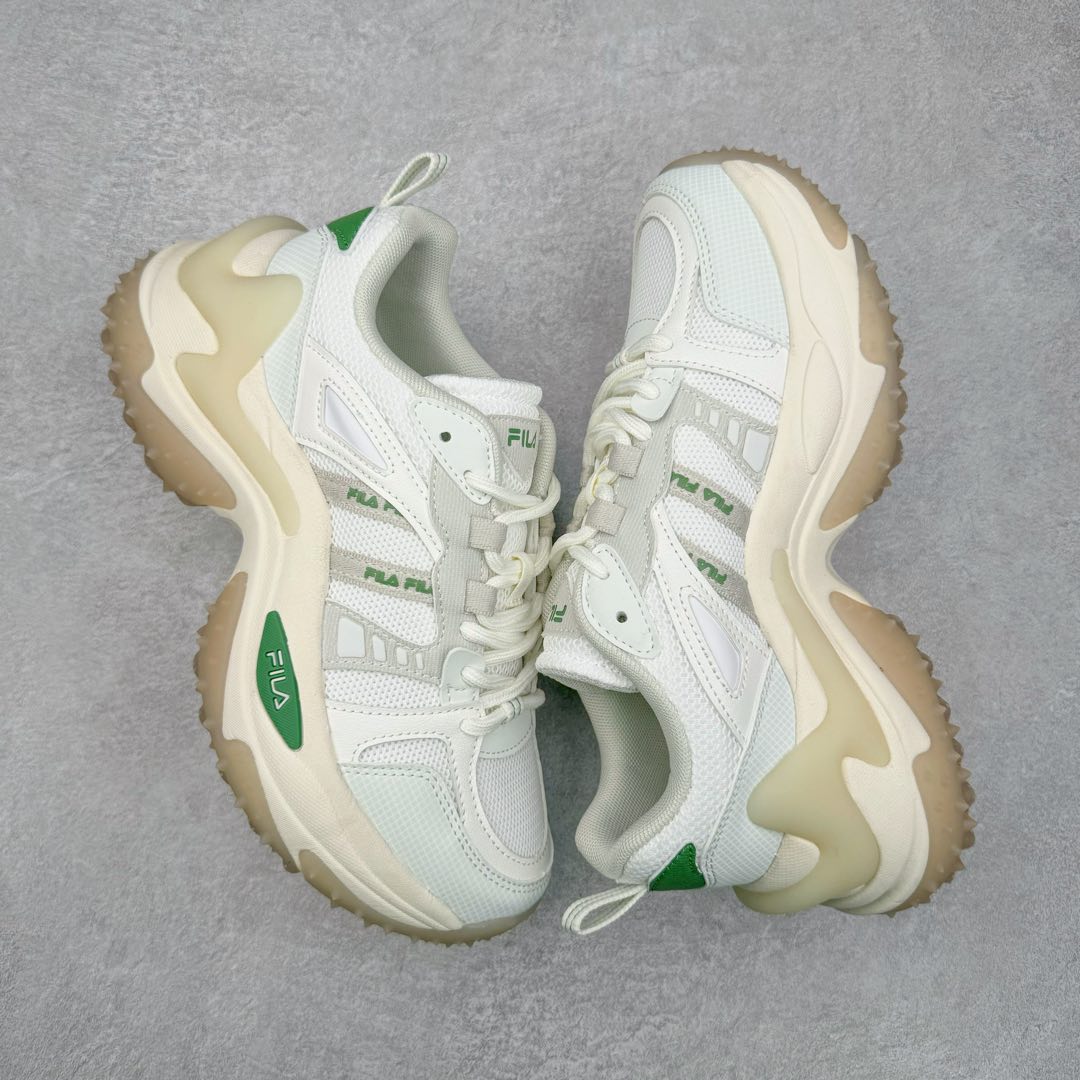 图片[3]-FILA FUSION Fluid 斐乐摩登潮牌防滑耐磨轻便运动鞋 FUSION 系列传承了 FILA 的百年基因，融入年轻运动及潮流文化，成为引领变革、创新突破的一代。以“1+N” 的跨界合作模式重现经典的同时创造经典。带来最出其不意的跨界合作惊喜。同时，FILAFUSION把FILA 的 DNA 融入到定制体验里，你可以随心制造厲于你的产品。FILA FUSION 的鞋家族涵盖了老爹鞋、跑步鞋、网球鞋、季节款。风格复古新潮，满足了时尚人士出行及各类运动的搭配需求，成为当下年轻人筷拥的鞋类品牌之一。FILA FUSION 走进年轻人的世界，通过年轻人运动，街舞，滑板，篮球，展现 FILA FUSION 的潮流态度和年轻文化。FILA FUSION 认为末来属于引领变革、创新突破的年轻一代，让我们一起构成 FILA 未来的蓝图吧！尺码：35.5 36 36.5 37.5 38 38.5 39 40 40.5 41 42 42.5 43 44 44.5 45 45.5-选品中心