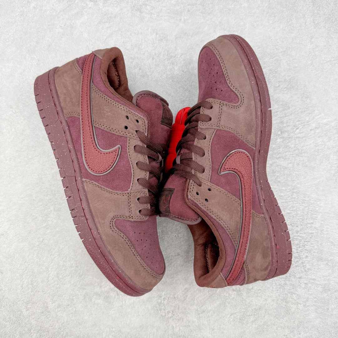 图片[3]-＃AY/GZ纯原福利 NK SB Dunk Low Pro 情人节酒红 FN0619-600 独家原厂航空铝磨具打磨大底 鞋头坡度极致还原 原盒原配 圈内天花板工艺 原厂冲刀 超高清洁度 全鞋零毛边皮料切割 全套原楦原模倾力打造完美版型 采用原厂百宏鞋带以及原厂百宏织唛舌标 内标可供原厂几率过验 原厂中底布黄色点胶 原厂中底布拉帮走线遵循公司 尺码对应库存‼️-选品中心