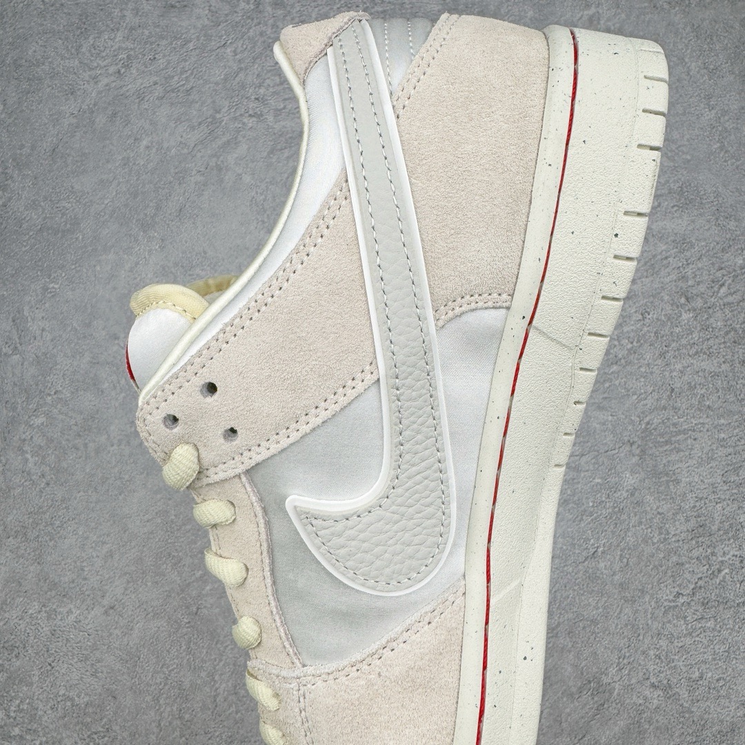 图片[7]-＃AY/GZ纯原福利 NK SB Dunk Low “City of Love”情人节 米白丝绸 FZ5654-100 独家原厂航空铝磨具打磨大底 鞋头坡度极致还原 原盒原配 圈内天花板工艺 原厂冲刀 超高清洁度 全鞋零毛边皮料切割 全套原楦原模倾力打造完美版型 采用原厂百宏鞋带以及原厂百宏织唛舌标 内标可供原厂几率过验 原厂中底布黄色点胶 原厂中底布拉帮走线遵循公司 尺码对应库存‼️-选品中心