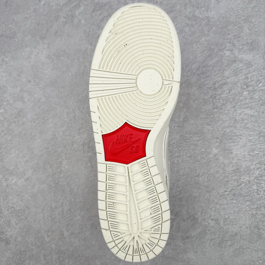图片[9]-＃AY/GZ纯原福利 NK SB Dunk Low “City of Love”情人节 米白丝绸 FZ5654-100 独家原厂航空铝磨具打磨大底 鞋头坡度极致还原 原盒原配 圈内天花板工艺 原厂冲刀 超高清洁度 全鞋零毛边皮料切割 全套原楦原模倾力打造完美版型 采用原厂百宏鞋带以及原厂百宏织唛舌标 内标可供原厂几率过验 原厂中底布黄色点胶 原厂中底布拉帮走线遵循公司 尺码对应库存‼️-选品中心