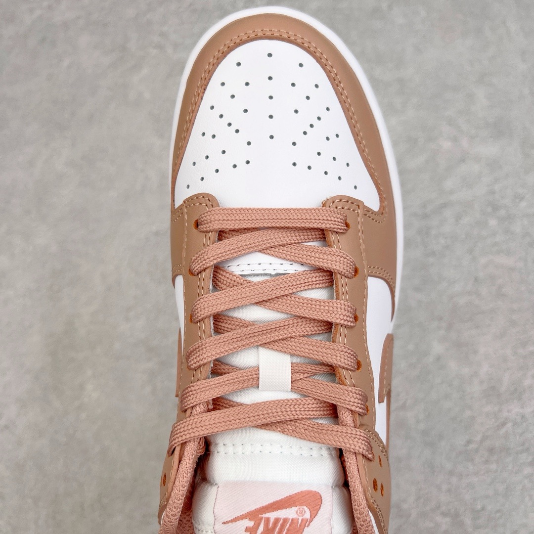 图片[4]-＃AY/GZ纯原福利 NK Dunk Low 玫瑰粉 DD1503-118 独家原厂航空铝磨具打磨大底 鞋头坡度极致还原 原盒原配 圈内天花板工艺 原厂冲刀 超高清洁度 全鞋零毛边皮料切割 全套原楦原模倾力打造完美版型 采用原厂百宏鞋带以及原厂百宏织唛舌标 内标可供原厂几率过验 原厂中底布黄色点胶 原厂中底布拉帮走线遵循公司 尺码对应库存‼️-选品中心