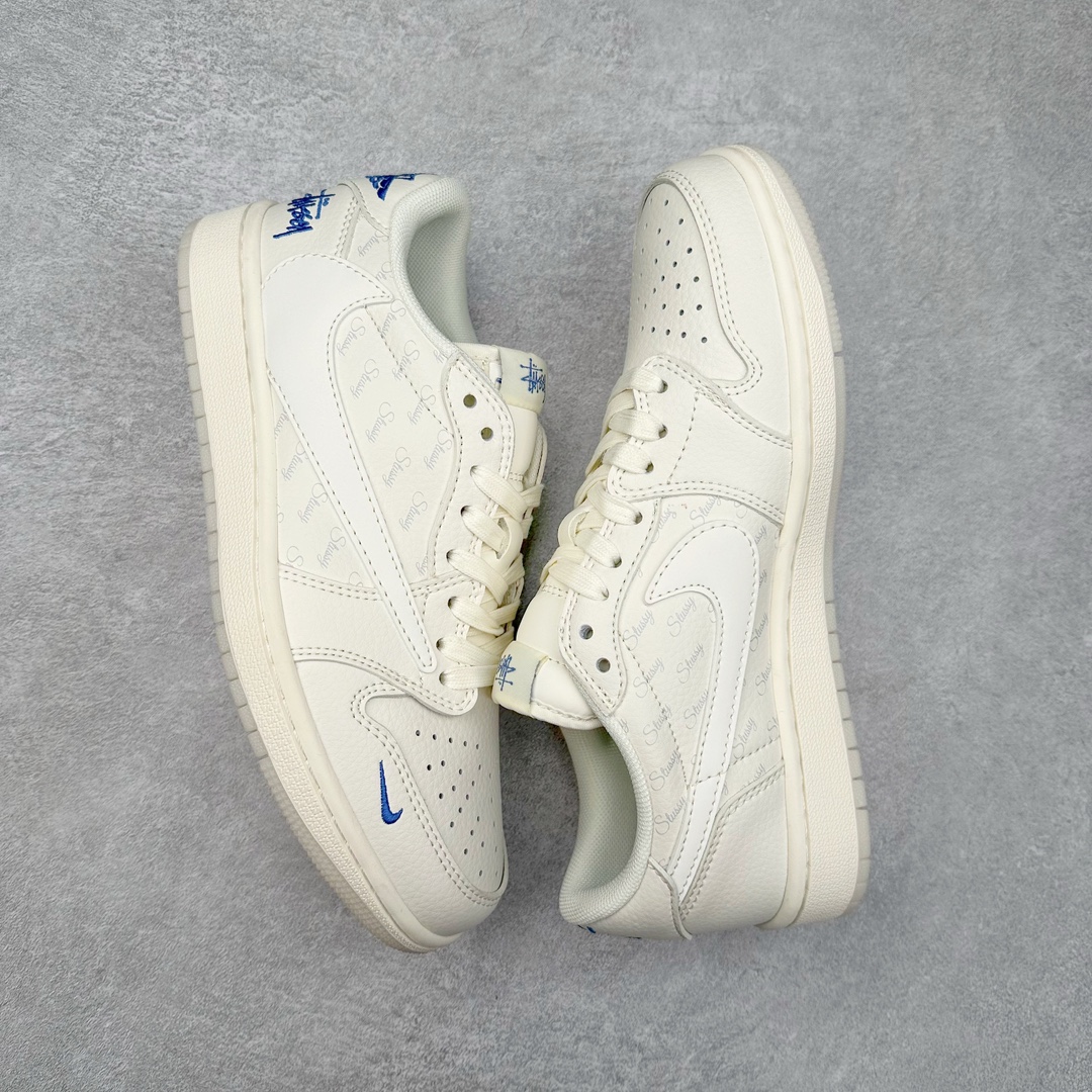 图片[3]-TS x Air Jordan AJ1 Low 倒钩低帮联名定制配色 LJ5188-013 原厂内置气垫魔块 A模大底 头层小牛皮 鞋舌AJ原厂专用牛津布+AJ专用反口珍珠布+原厂无杂质高弹内里海棉+特殊封边弹力鞋带 尺码：36 36.5 37.5 38 38.5 39 40 40.5 41 42 42.5 43 44 44.5 45 46 47.5-选品中心