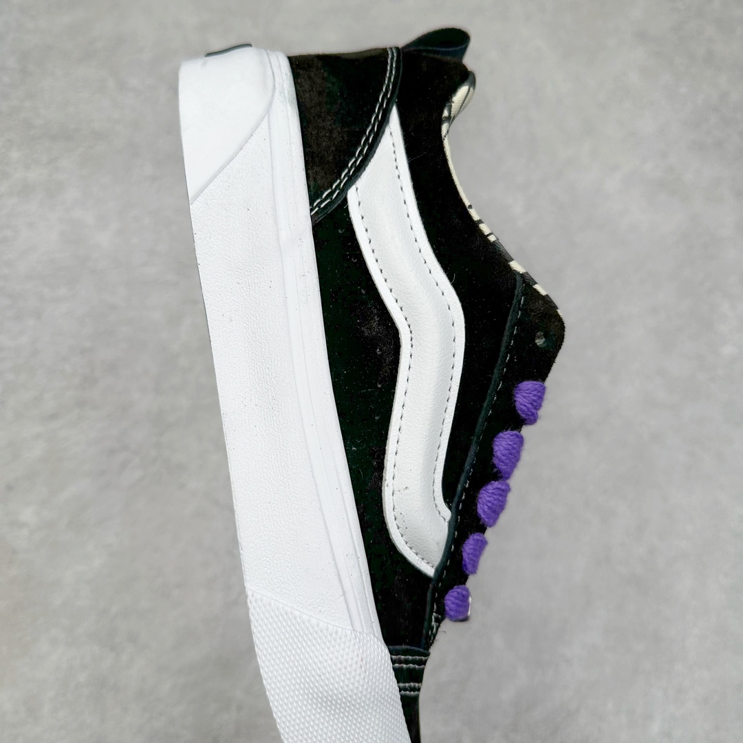 图片[6]-Vans Knu Skool 紫白 官方新配色 肥胖版立体大Logo 加厚鞋舌 低帮复古休闲硫化面包鞋 货号：VN000D22ZCF 尺码：35 36 36.5 37 38 38.5 39 40 40.5 41 42 42.5 43 44 45 工艺：硫化1：1（重量1：1、真标、原钢印、材质标、鞋型标、合格证）-选品中心