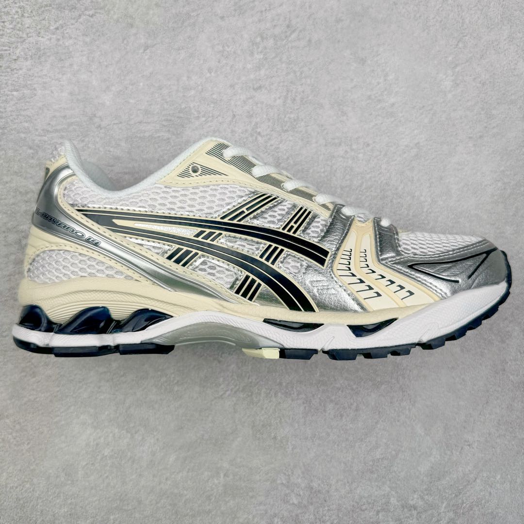 ＃PB纯原 Asics Gel-Kayano K14 亚瑟士系列复古舒适织物合成革减震防滑耐磨低帮休闲跑步鞋 内卷时代 纯原品质 真标价格 市场顶级版本 原装纸板楦头开发 独家私模五层组合大底 原厂定制缓震硅胶加持 原盒原配 官方四联吊牌 一比一同步原鞋工艺和用料 鞋面原厂“三明治”多层网布 区别其他同价版本 鞋垫采用原厂OrthoLite欧索莱材质 非普通海玻璃鞋垫 后跟一样采用了GEL缓震胶 整体系列设计非常的科技感 锻炼跑步的同时让你一样时尚百搭 尺码：36 37 37.5 38 39 39.5 40 40.5 41.5 42 42.5 43.5 44 44.5 45-选品中心