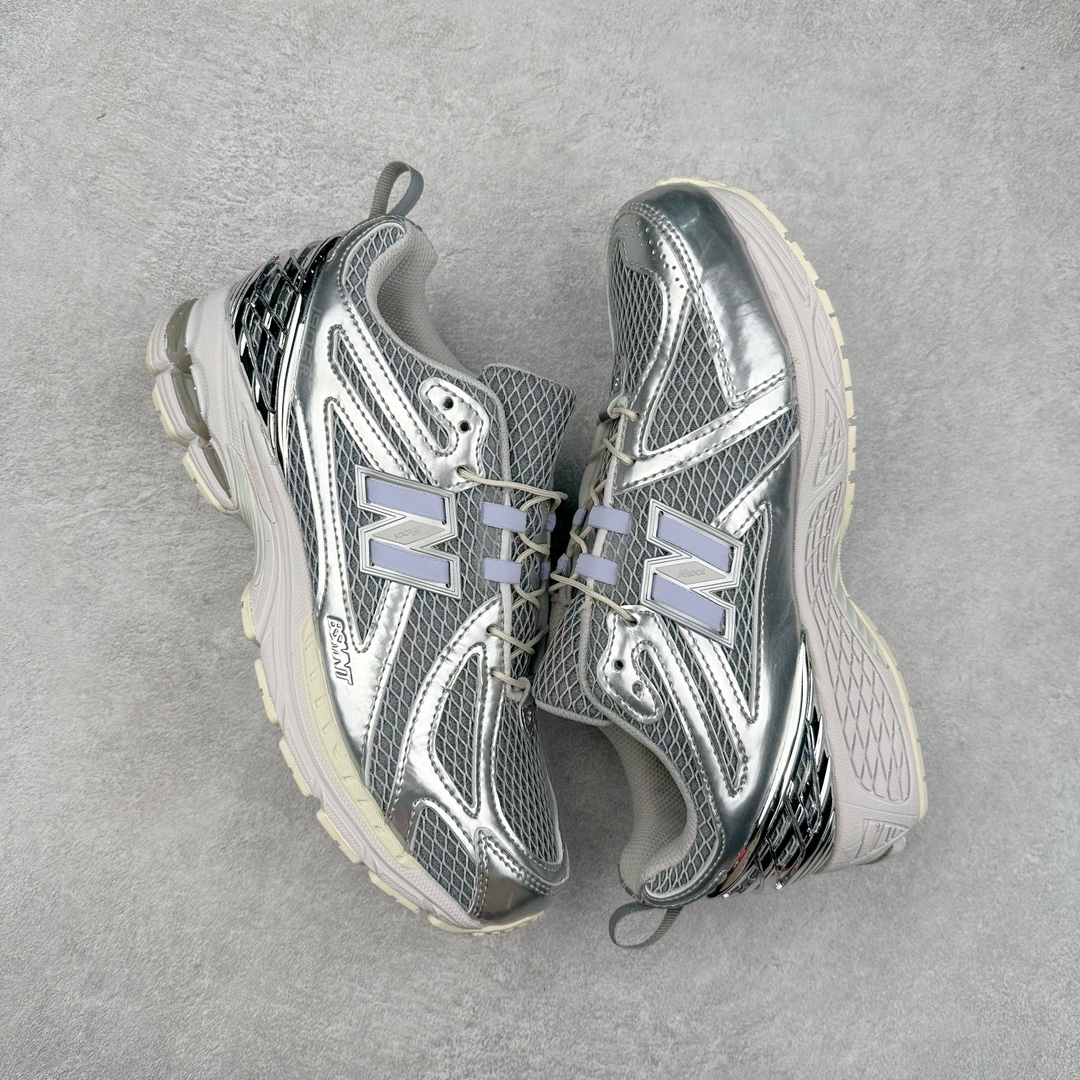 图片[3]-New Balance M1906R NB新百伦系列复古老爹风休闲运动慢跑鞋 采用轻质牛剖革拼接透气网眼衬垫织物鞋面材质 T-Beam大底提供足步弓支撑 保持步态稳定#后跟搭载外露缓震胶 鞋身整体以各种深浅不一的灰色覆盖 鞋头以淡蓝色调装饰，网眼衬垫通过不规律的色块实现做旧的美感 泛黄的鞋底更是进一步增添了复古气息 尺码：36 37 37.5 38 38.5 39.5 40 40.5 41.5 42 42.5 43 44 45-选品中心