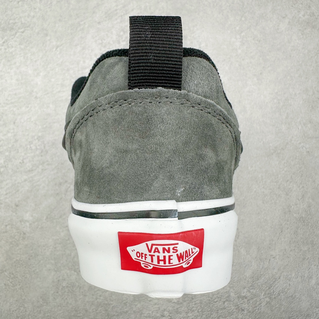 图片[8]-Vans Knu Skool 灰黑 万斯低帮复古休闲胖胖面包鞋 肥胖版大LOGO原版全皮猪八面料 尺码：35 36 36.5 37 38 38.5 39 40 40.5 41 42 42.5 43 44 45 工艺：硫化1：1（重量1：1、真标、原钢印、材质标、鞋型标、合格证）-选品中心