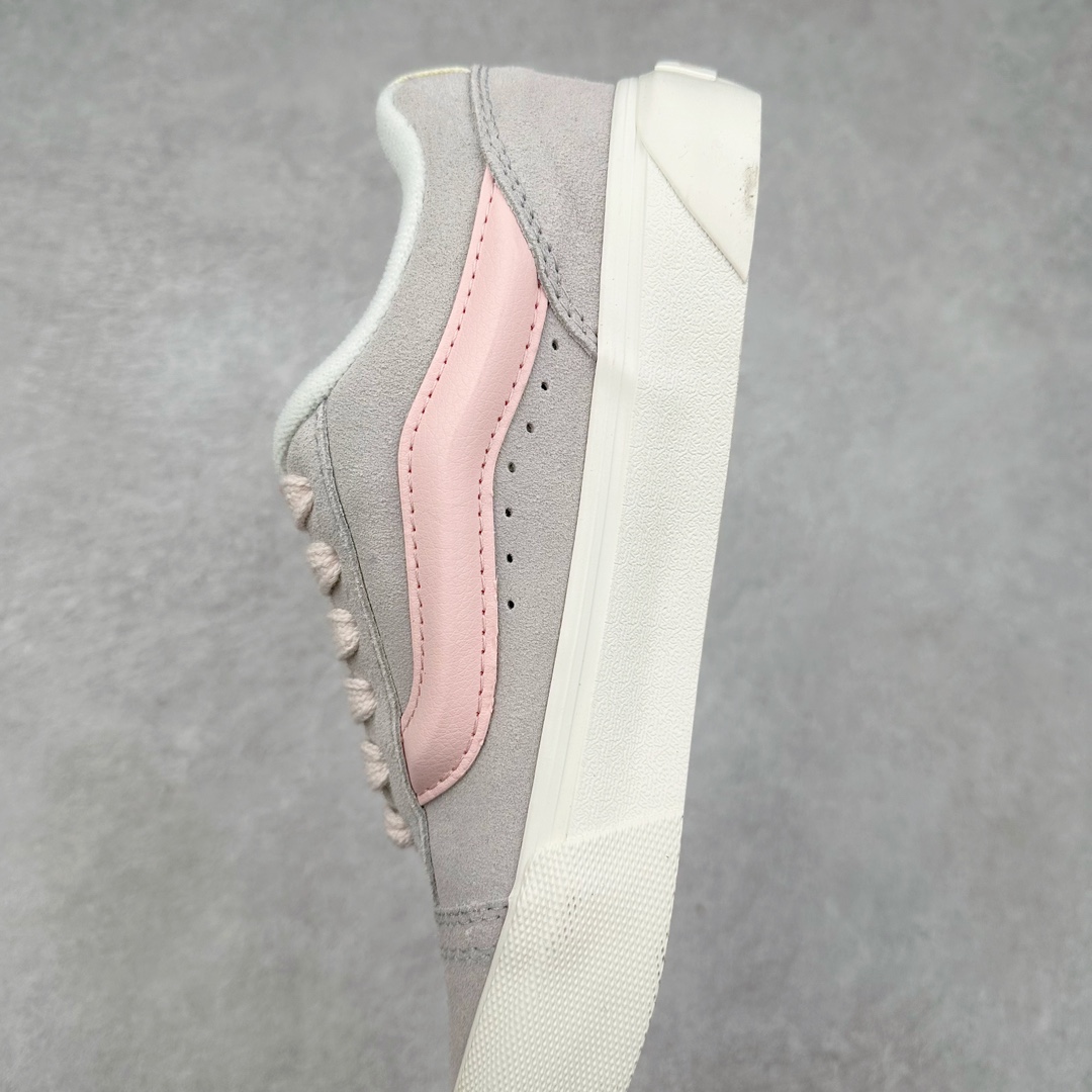 图片[7]-Vans Knu Skool 米灰粉 万斯低帮复古休闲胖胖面包鞋 肥胖版大LOGO原版全皮猪八面料 尺码：35 36 36.5 37 38 38.5 39 40 40.5 41 42 42.5 43 44 45 工艺：硫化1：1（重量1：1、真标、原钢印、材质标、鞋型标、合格证）-选品中心