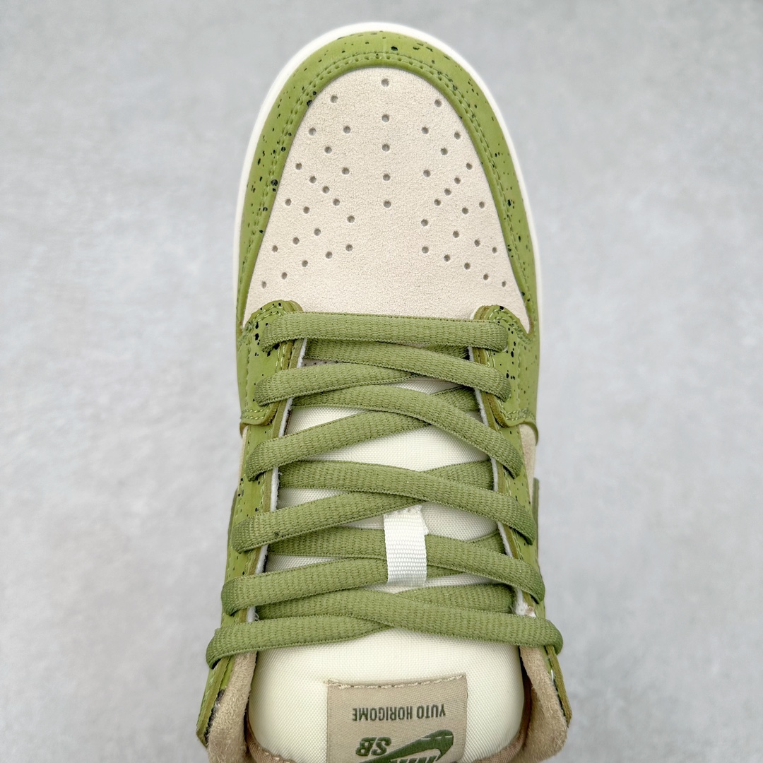 图片[4]-＃F版Yuto Horigome x NK SB Dunk Low Asparagus 巴黎奥运 羽毛联名2.0 绿色 货号：HF8022-300 性价比王者 极限压缩利润空间 超乎所想的高性价比 用料绝不含糊 原盒原配 正确耐磨橡胶大底 超高清洁度 全鞋零毛边皮料切割 全套原楦原模倾力打造完美版型 尺码：36 36.5 37.5 38 38.5 39 40 40.5 41 42 42.5 43 44 44.5 45 46 47.5-选品中心