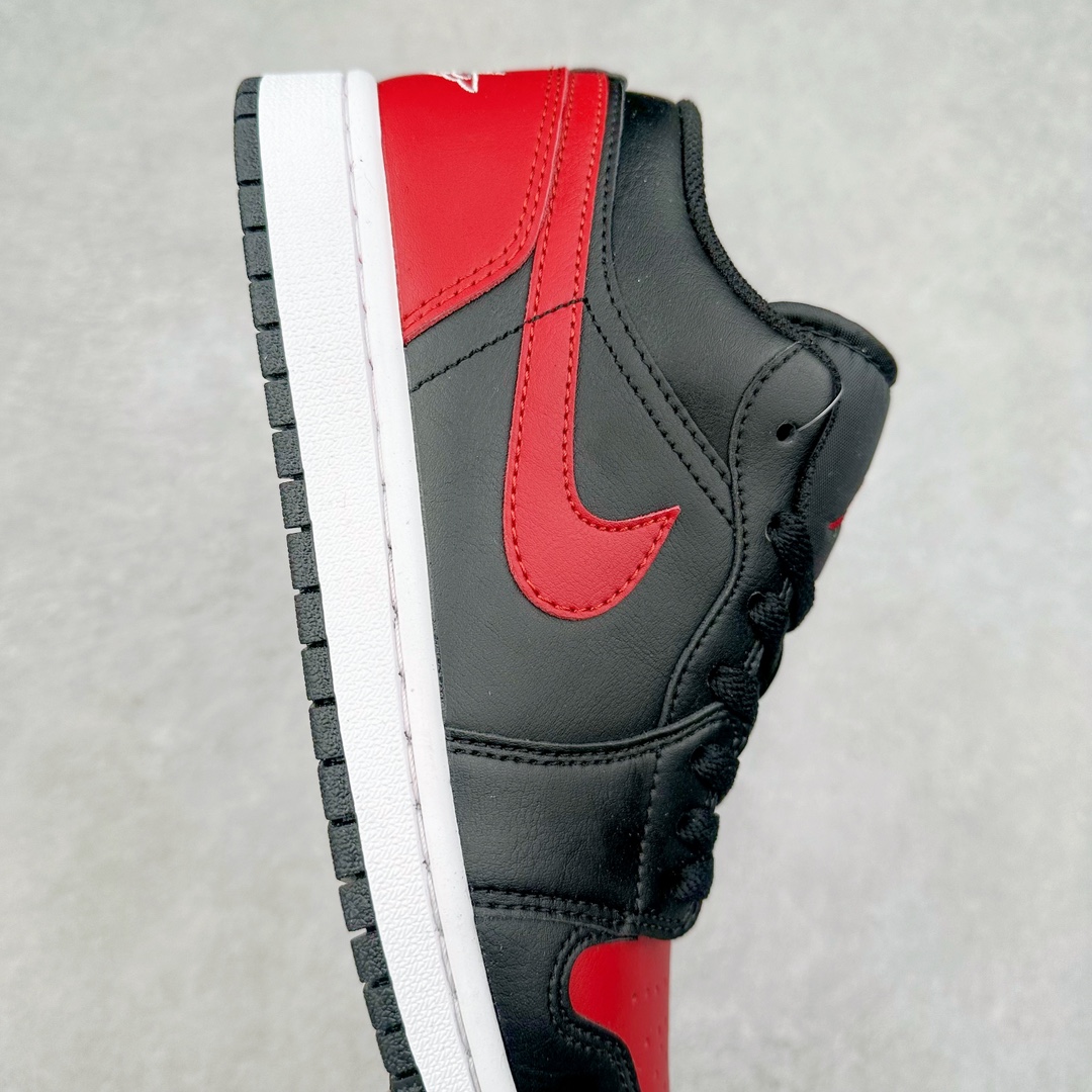图片[6]-＃K版 Air Jordan AJ1 Low 低帮 黑红 553558-067 全新流水线出品 DT版本唯一平替选择 市场第二梯队最强版 全部原鞋开发 原楦原纸板开发 全鞋电脑针车 原厂内置全掌气垫 原盒内在原标 唯一Zp原版鞋带绑法 免检产品 全新2022版型 全头层皮料 完美零毛边处理 原厂配置全掌气垫 价格定位良心 几十个配色陆续出货 尺码：36 36.5 37.5 38 38.5 39 40 40.5 41 42 42.5 43 44 44.5 45 46 47.5-选品中心