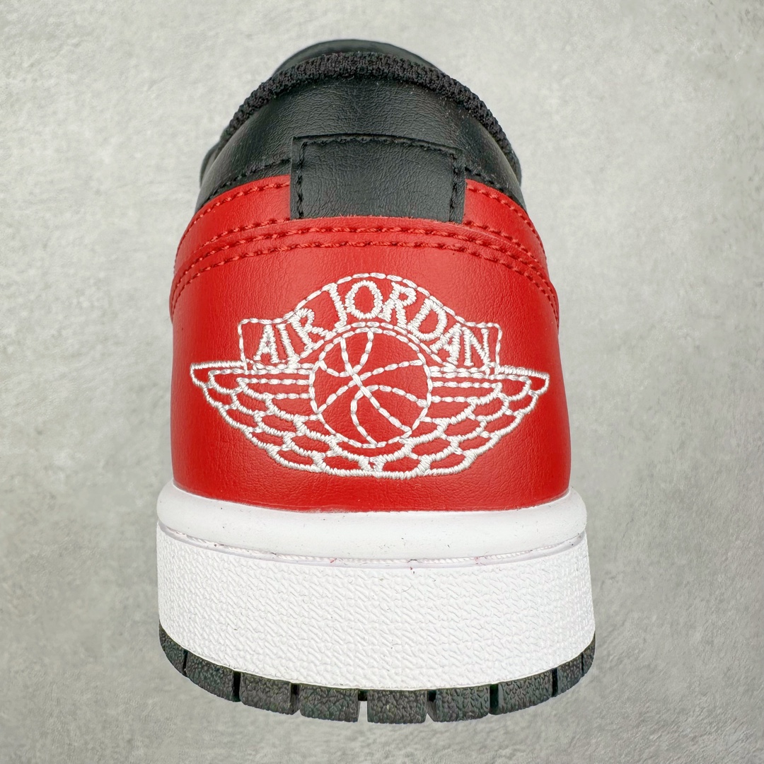 图片[8]-＃K版 Air Jordan AJ1 Low 低帮 黑红 553558-067 全新流水线出品 DT版本唯一平替选择 市场第二梯队最强版 全部原鞋开发 原楦原纸板开发 全鞋电脑针车 原厂内置全掌气垫 原盒内在原标 唯一Zp原版鞋带绑法 免检产品 全新2022版型 全头层皮料 完美零毛边处理 原厂配置全掌气垫 价格定位良心 几十个配色陆续出货 尺码：36 36.5 37.5 38 38.5 39 40 40.5 41 42 42.5 43 44 44.5 45 46 47.5-选品中心