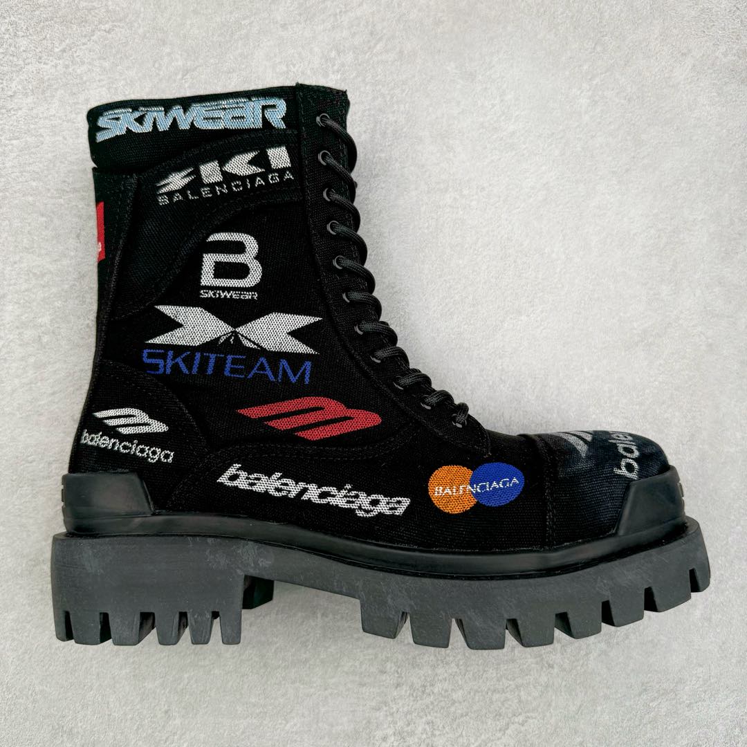 ＃GD广顶 Balenciaga Strike 巴黎世家厚底马丁靴休闲军靴德比靴鞋 原版购入开发 做货 极致做旧 巴黎世家做旧的款式百分之90都是好看的 这双靴子也不例外 破旧风格 双层材质 外层粗帆布做了磨损和褪色处理 内层做了透气网状里布 比较惊艳的是鞋底和鞋侧橡胶 原版定制进口做旧帆布 原版进口透气网里 原版开模橡胶大底 增高底厚5CM超显大长腿NCC 尺码： 39 40 41 42 43 44 45-选品中心