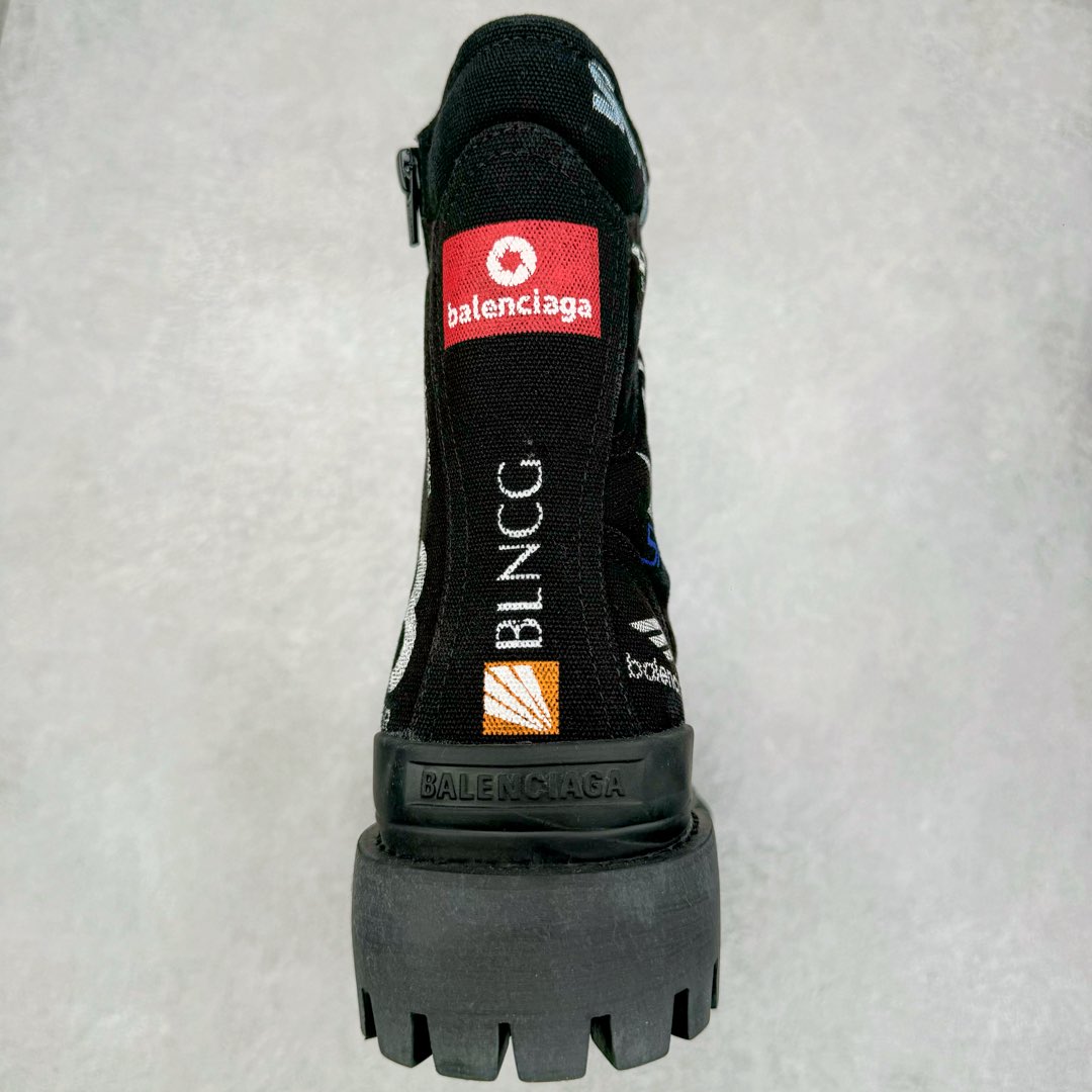 图片[8]-＃GD广顶 Balenciaga Strike 巴黎世家厚底马丁靴休闲军靴德比靴鞋 原版购入开发 做货 极致做旧 巴黎世家做旧的款式百分之90都是好看的 这双靴子也不例外 破旧风格 双层材质 外层粗帆布做了磨损和褪色处理 内层做了透气网状里布 比较惊艳的是鞋底和鞋侧橡胶 原版定制进口做旧帆布 原版进口透气网里 原版开模橡胶大底 增高底厚5CM超显大长腿NCC 尺码： 39 40 41 42 43 44 45-选品中心