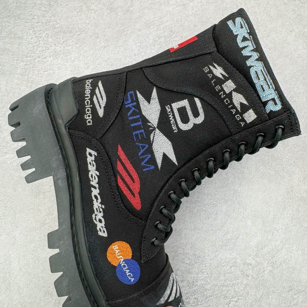 图片[6]-＃GD广顶 Balenciaga Strike 巴黎世家厚底马丁靴休闲军靴德比靴鞋 原版购入开发 做货 极致做旧 巴黎世家做旧的款式百分之90都是好看的 这双靴子也不例外 破旧风格 双层材质 外层粗帆布做了磨损和褪色处理 内层做了透气网状里布 比较惊艳的是鞋底和鞋侧橡胶 原版定制进口做旧帆布 原版进口透气网里 原版开模橡胶大底 增高底厚5CM超显大长腿NCC 尺码： 39 40 41 42 43 44 45-选品中心