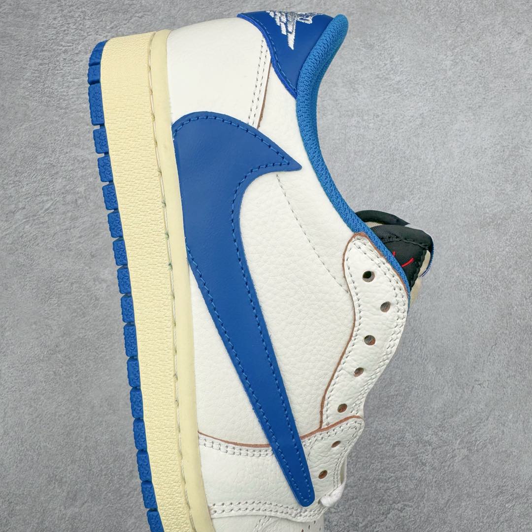 Travis Scott x Air Jordan 1 Low OG SP White/Blue Sneaker 7 1735017431 479