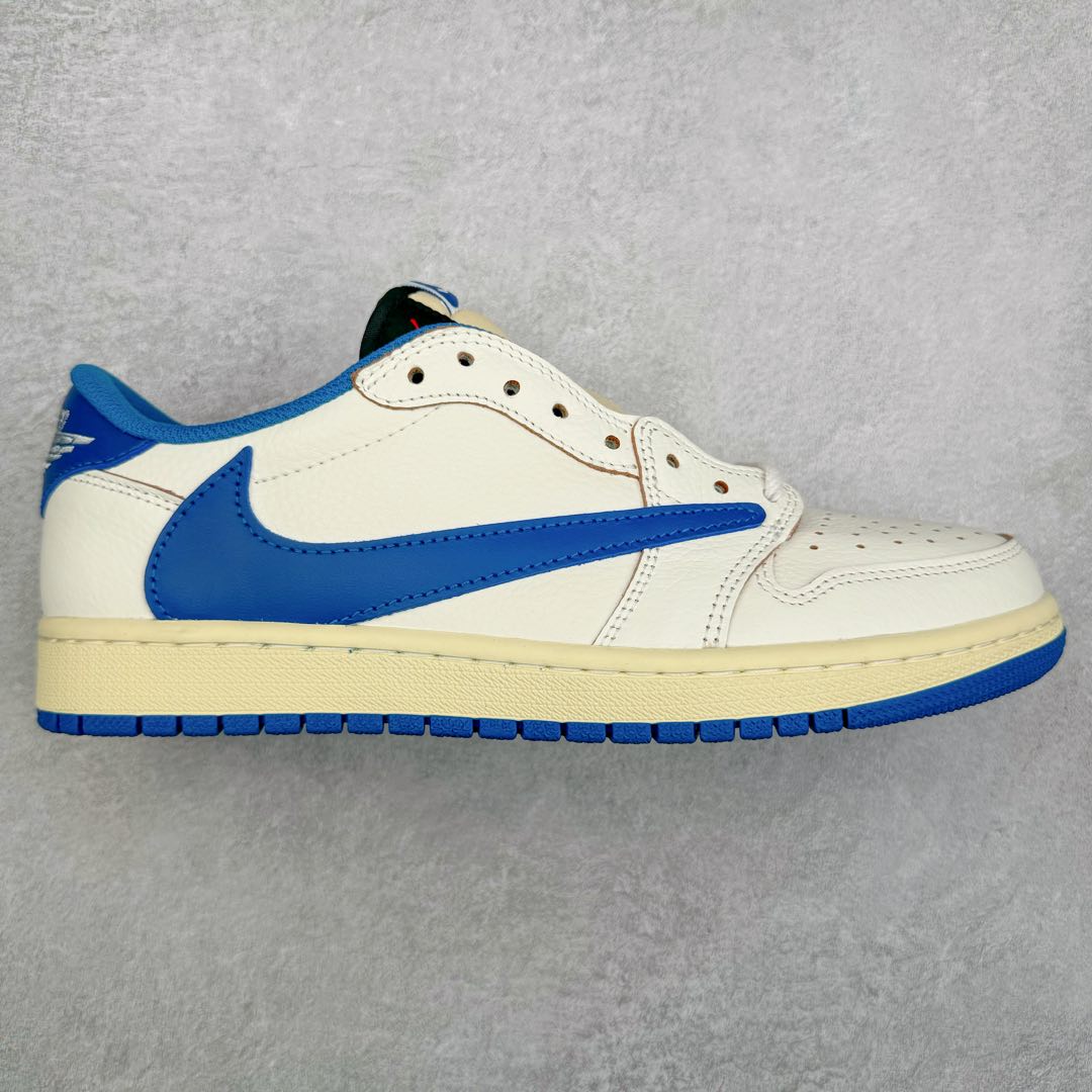 Travis Scott x Air Jordan 1 Low OG SP White/Blue Sneaker 2 1735017431 940