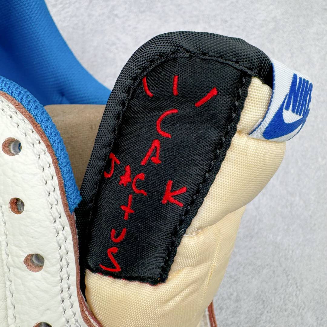 Travis Scott x Air Jordan 1 Low OG SP White/Blue Sneaker 16 1735017432 458