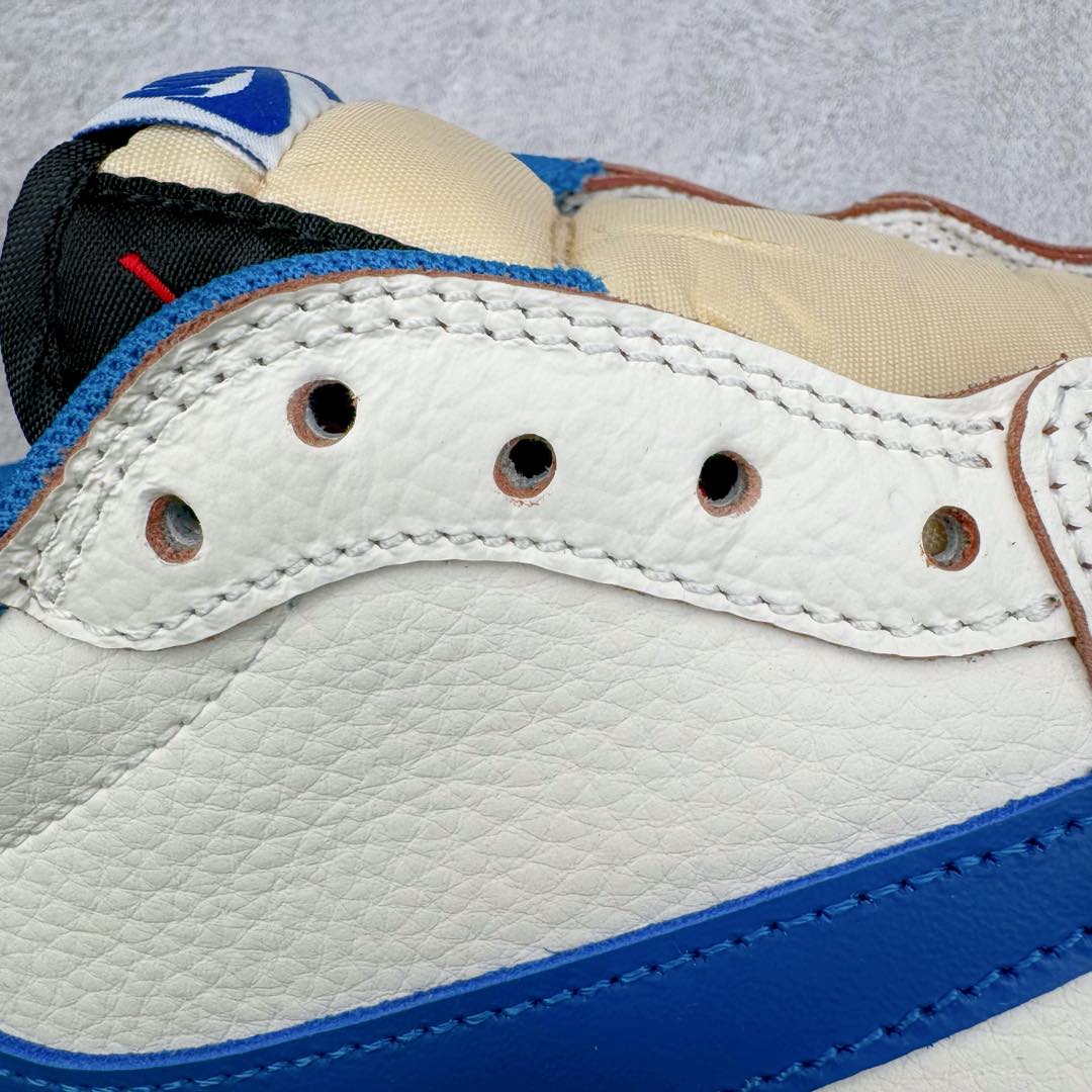 Travis Scott x Air Jordan 1 Low OG SP White/Blue Sneaker 21 1735017432 776