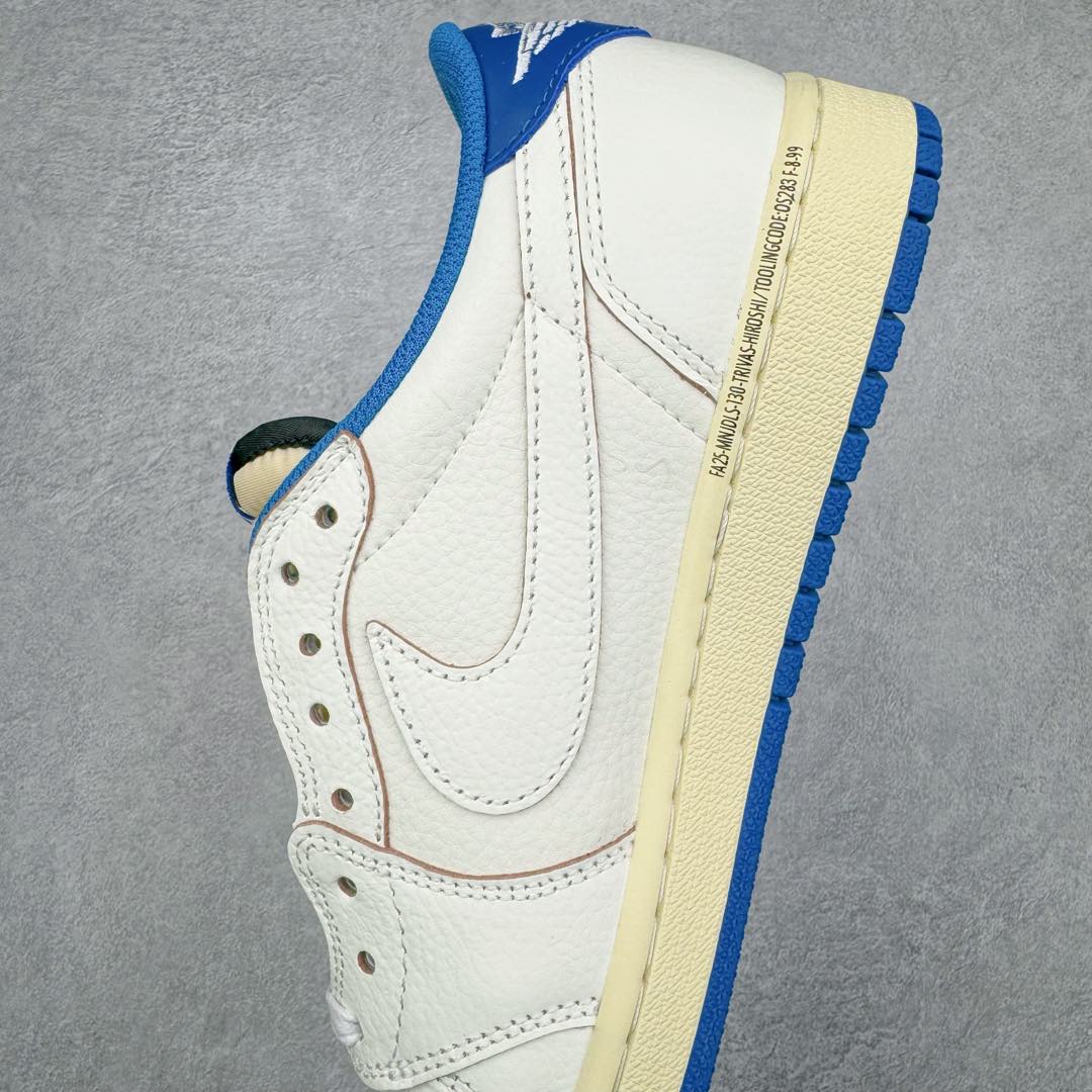Travis Scott x Air Jordan 1 Low OG SP White/Blue Sneaker 8 1735017433 22