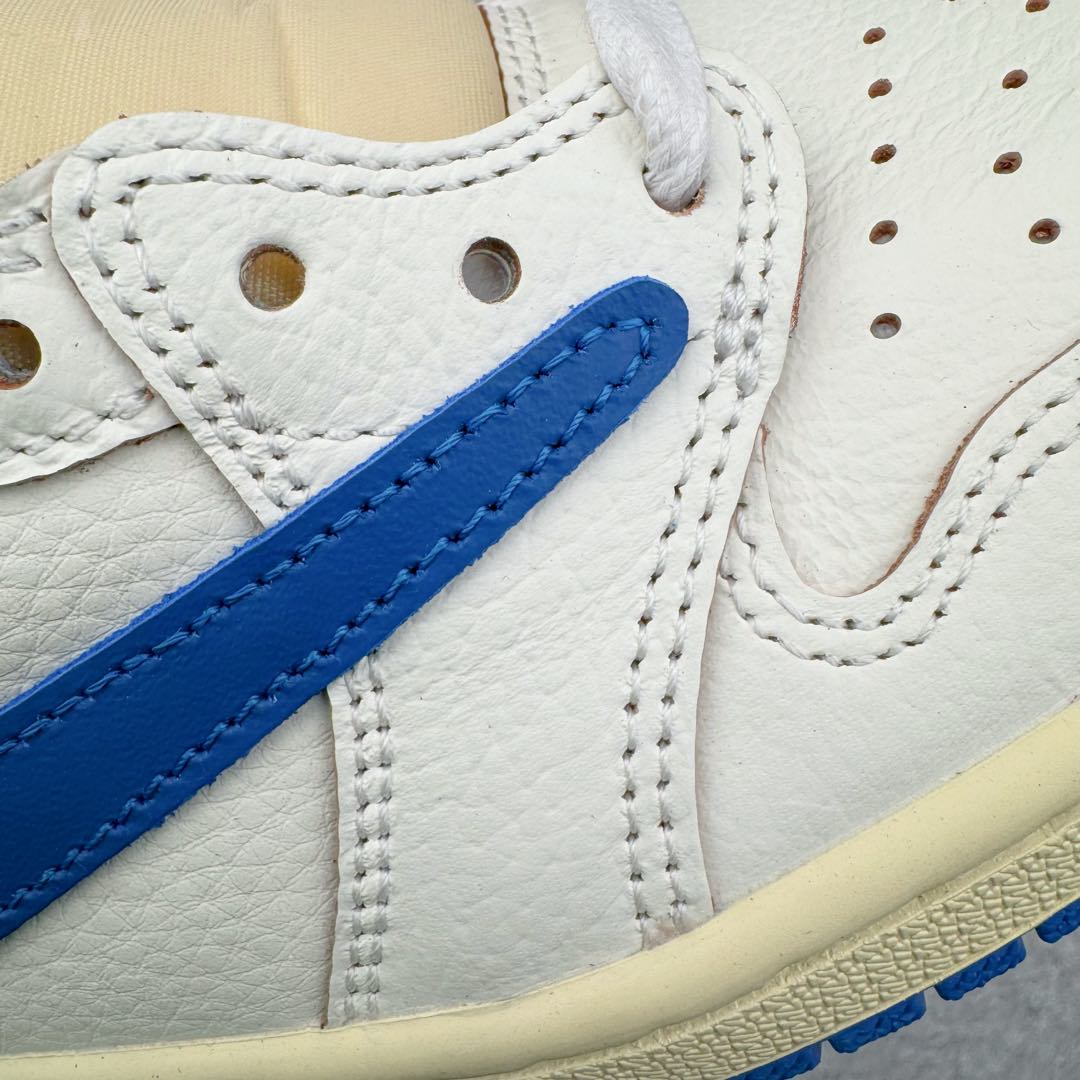 Travis Scott x Air Jordan 1 Low OG SP White/Blue Sneaker 17 1735017433 302