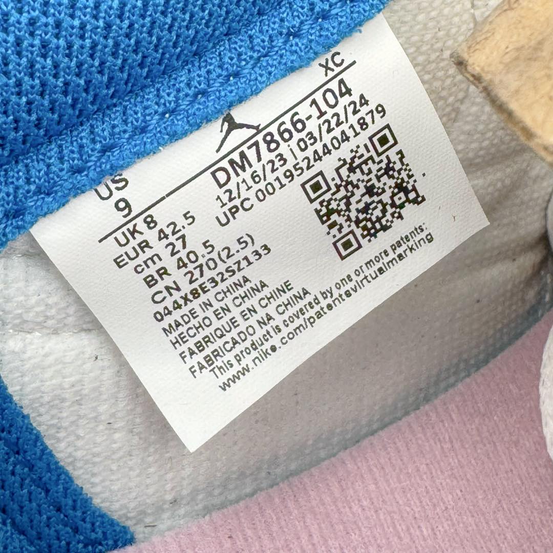 Travis Scott x Air Jordan 1 Low OG SP White/Blue Sneaker 14 1735017433 379