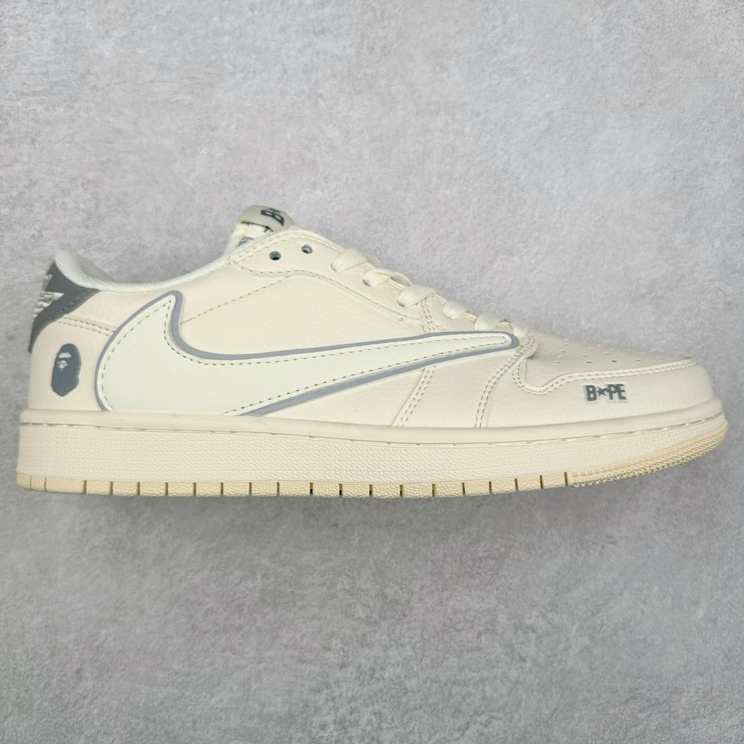 Air Jordan AJ1 Low 低帮系列定制配色LJ5188-012 原厂内置气垫魔块 A模大底 头层小牛皮 鞋舌AJ原厂专用牛津布+AJ专用反口珍珠布+原厂无杂质高弹内里海棉+特殊封边弹力鞋带 尺码：36 36.5 37.5 38 38.5 39 40 40.5 41 42 42.5 43 44 44.5 45 46-选品中心