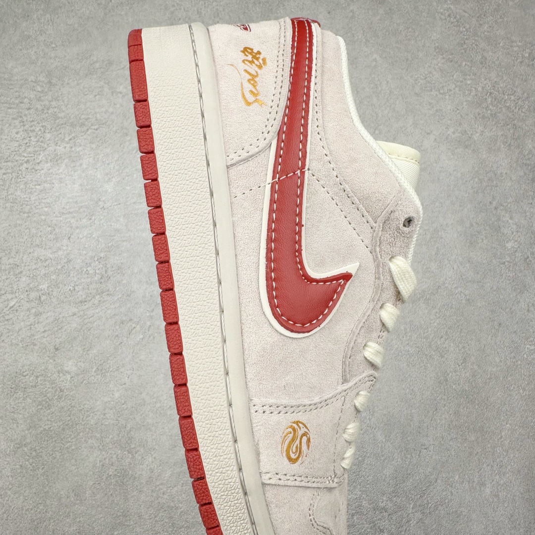 图片[6]-Air Jordan AJ1 Low 低帮系列定制配色XX3318-513 原厂内置气垫魔块 A模大底 头层小牛皮 鞋舌AJ原厂专用牛津布+AJ专用反口珍珠布+原厂无杂质高弹内里海棉+特殊封边弹力鞋带 尺码：36 36.5 37.5 38 38.5 39 40 40.5 41 42 42.5 43 44 44.5 45 46-选品中心
