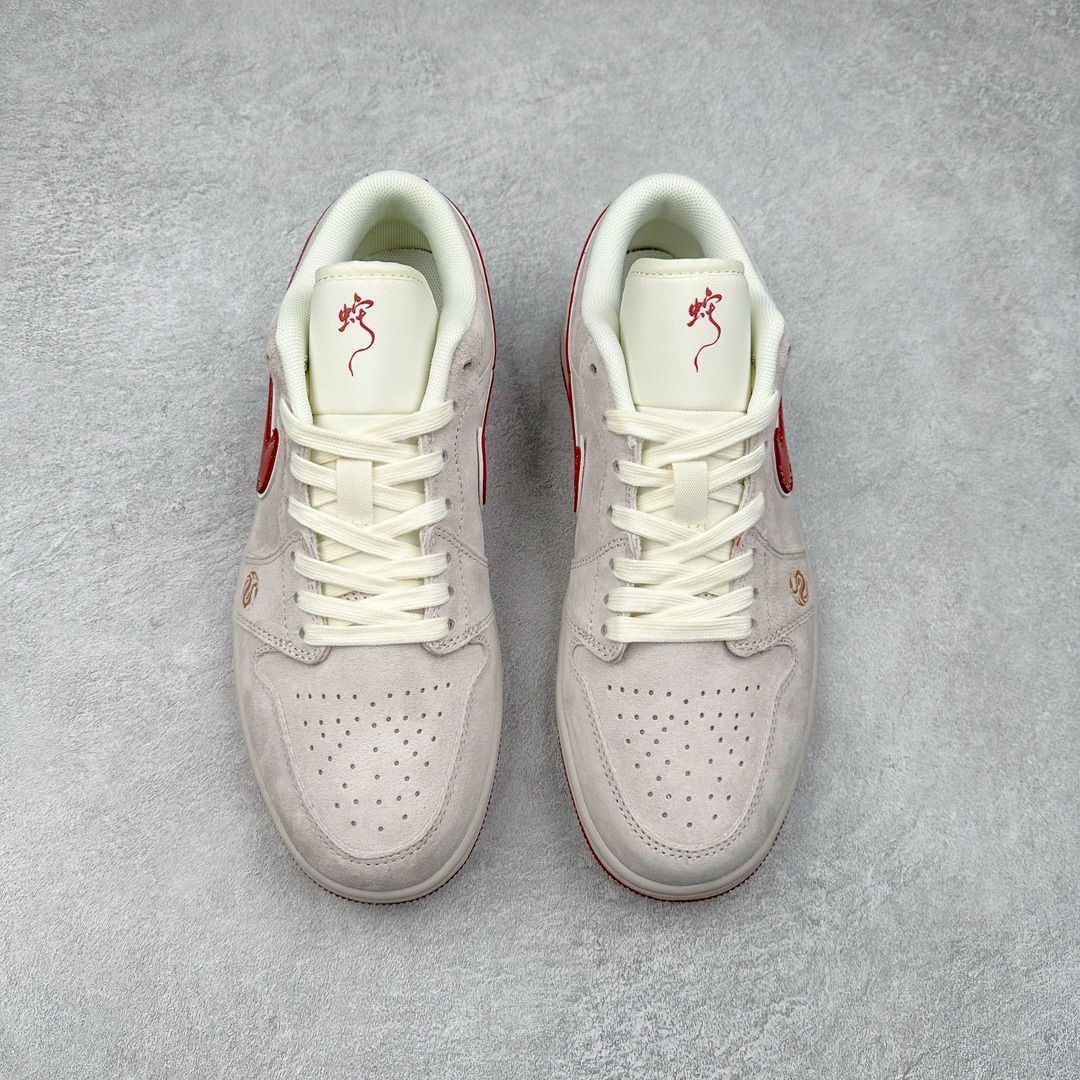 图片[2]-Air Jordan AJ1 Low 低帮系列定制配色XX3318-513 原厂内置气垫魔块 A模大底 头层小牛皮 鞋舌AJ原厂专用牛津布+AJ专用反口珍珠布+原厂无杂质高弹内里海棉+特殊封边弹力鞋带 尺码：36 36.5 37.5 38 38.5 39 40 40.5 41 42 42.5 43 44 44.5 45 46-选品中心