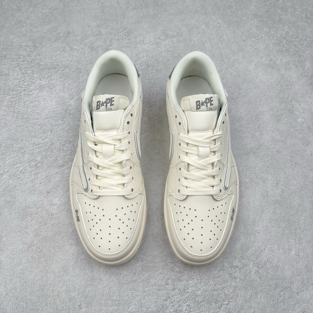 图片[2]-Air Jordan AJ1 Low 低帮系列定制配色LJ5188-012 原厂内置气垫魔块 A模大底 头层小牛皮 鞋舌AJ原厂专用牛津布+AJ专用反口珍珠布+原厂无杂质高弹内里海棉+特殊封边弹力鞋带 尺码：36 36.5 37.5 38 38.5 39 40 40.5 41 42 42.5 43 44 44.5 45 46-选品中心