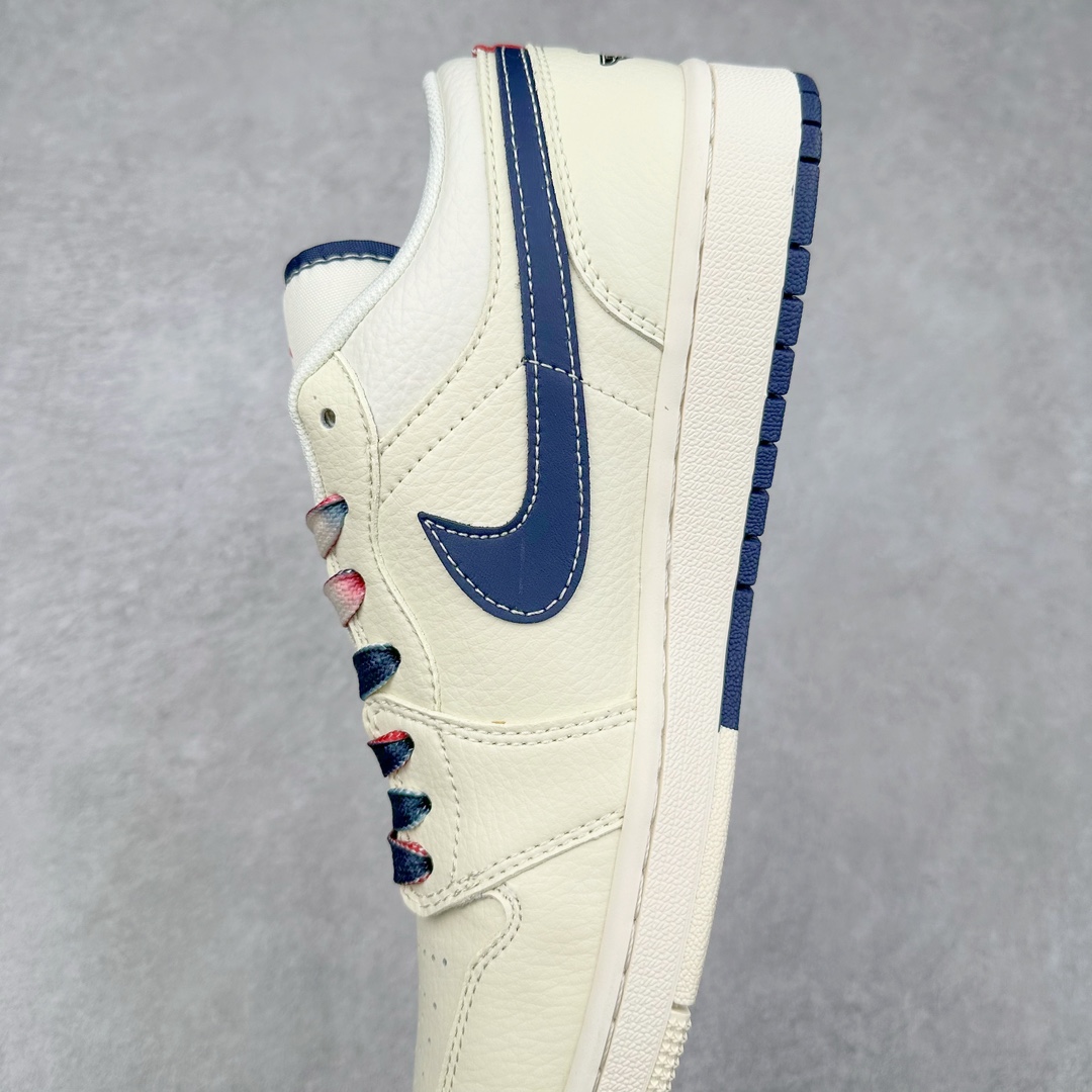 图片[7]-Air Jordan AJ1 Low 低帮系列定制配色FC1688-198 原厂内置气垫魔块 A模大底 头层小牛皮 鞋舌AJ原厂专用牛津布+AJ专用反口珍珠布+原厂无杂质高弹内里海棉+特殊封边弹力鞋带 尺码：36 36.5 37.5 38 38.5 39 40 40.5 41 42 42.5 43 44 44.5 45 46-选品中心