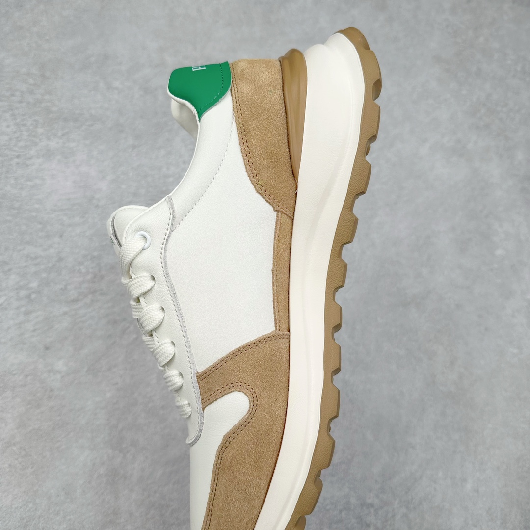 图片[7]-PRADA普拉达 厚底徽标系带运动休闲男鞋系列 广东大厂品质 专柜同步 大气个性更潮更抢眼更追求档次，它将颠覆旧念，与您共度时尚潮人必备! 面料采用原版进口小牛皮 牛皮内里垫脚 橡胶发泡大底 轻便防滑耐磨 脚感舒适 款式耐看做工精细 配以简洁利落的鞋楦 彰显男人的果敢和硬朗 尺码：39-44（皮鞋码）-选品中心