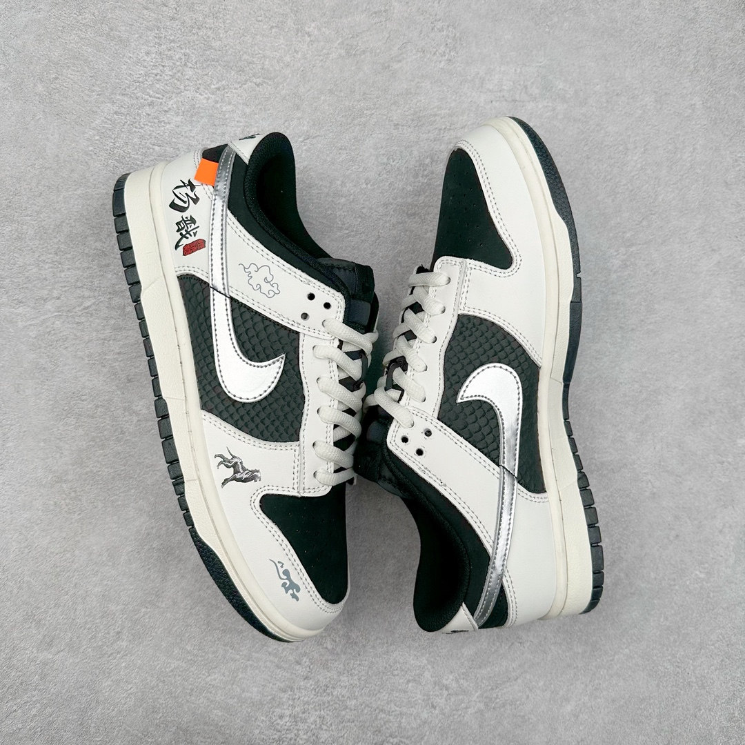 图片[3]-NK Dunk Low 定制配色 DV2433-100 大厂出品 极力推荐 原装头层材料 独家版型蒸餾加工帶來的是更好的视觉和脚感体验大厂纯原品质出货 清洁度 电绣工艺 皮料切割干净无任何毛边 细节完美 尺码：36 36.5 37.5 38 38.5 39 40 40.5 41 42 42.5 43 44 44.5 45-选品中心