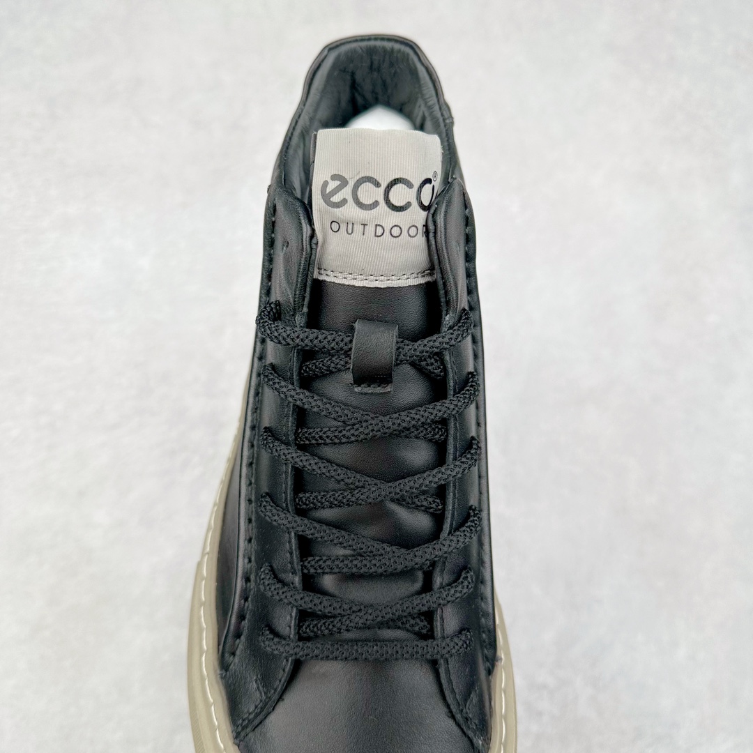 图片[5]-Ecco爱步男鞋中高帮热门款 厚底增高潮酷板鞋 街头时尚 休闲百搭 意趣出街 玩转城市 臻选牛皮鞋面，轻盈柔韧 具有良好的透气性 简约系带设计，可自由调节松紧，方便快捷 时尚随搭 PU中底，橡胶大底，抓地力强 具有良好的耐磨性 贴合脚型 赋予双脚舒适轻盈之感，摆脱笨重感 顺应复古风格热潮 多元色彩碰撞 辅以经典板鞋鞋型 搭配出色 潮流一步到位 尺码：38 39 40 41 42 43 44（皮鞋码）-选品中心
