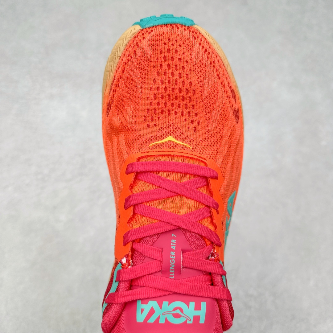 图片[4]-＃特价福利 HOKA ONE ONE Challenger ATR 7 挑战者七代轻便耐磨防滑跑步鞋 新一代Challenger泡棉中底减重10% 增加3mm强化缓震、打造Q弹脚感 后跟采用延伸设计 加强跟腱保护、便于穿脱 搭配环保工程网布增加透气、短靴细节防止碎石进入 重新设计的大底以轮胎刻纹为灵感 以更密集的全大底水波刻纹 搭配加大面积的高耐磨橡胶与4mm大刻纹设计 增加整体抓地力与稳定性 尺码：36 36.5 37.5 38 38.5 39 40 40.5 41 42 42.5 43 44 44.5 45-选品中心