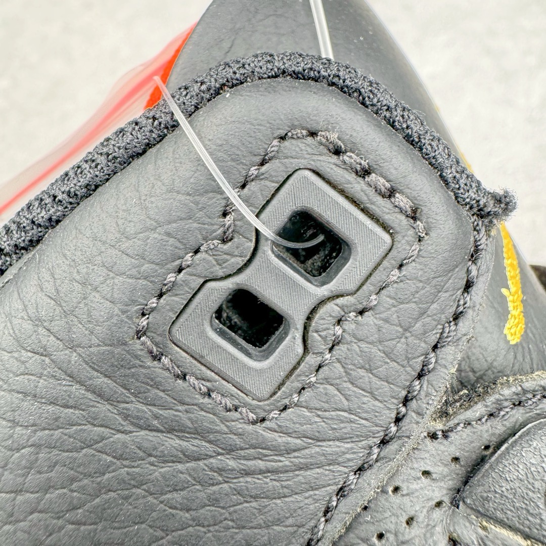 图片[13]-＃Lw纯原 J Balvin x Air Jordan AJ3 联名黑红 彩虹渐变 FN0344-001 圈内最强三代系列 匠心打造 开发时长超过半年 目前可过各类鉴定或无法鉴定 裸鞋随便操作 全套原纸板楦头开发 原厂大底磨具加持立体防滑纹理 原装可视Air Sole气垫 原汁原味最完美的三代版型 唯一正确鞋头趴度弧度高度鞋身腰线 原厂TPU彩虹扎染后跟饰片 正确内里反口里网布 皮料菱角分明不变形无多余毛边 广东原厂zp同批次手工大底描漆拉丝 市场唯一原厂鞋扣模具 原厂织唛标 原厂飞人电绣工艺 尾指中部跳三针 独家绑鞋带手法 印刷中底布 四线拉帮 米色美纹纸贴合固定 进口港宝加持 后跟自然饱满 全鞋荧光划线卡点 追求极致完美 每一双都是工艺品 多重QC质检 超越公司货的品控标准 实实在在的免检产品 尺码：36 36.5 37.5 38 38.5 39 40 40.5 41 42 42.5 43 44 44.5 45 45.5 46 47.5 48.5-选品中心