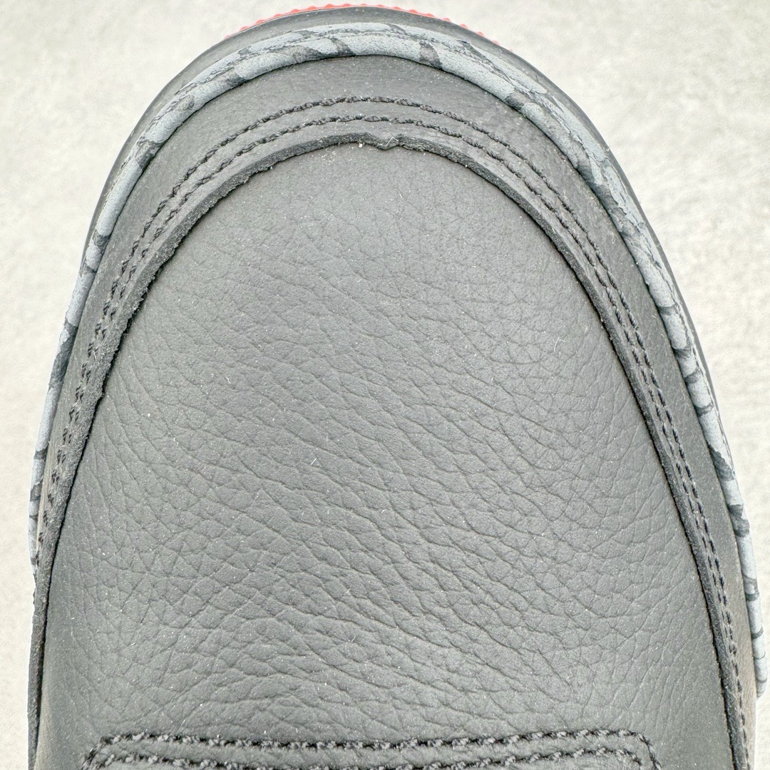 图片[17]-＃Lw纯原 J Balvin x Air Jordan AJ3 联名黑红 彩虹渐变 FN0344-001 圈内最强三代系列 匠心打造 开发时长超过半年 目前可过各类鉴定或无法鉴定 裸鞋随便操作 全套原纸板楦头开发 原厂大底磨具加持立体防滑纹理 原装可视Air Sole气垫 原汁原味最完美的三代版型 唯一正确鞋头趴度弧度高度鞋身腰线 原厂TPU彩虹扎染后跟饰片 正确内里反口里网布 皮料菱角分明不变形无多余毛边 广东原厂zp同批次手工大底描漆拉丝 市场唯一原厂鞋扣模具 原厂织唛标 原厂飞人电绣工艺 尾指中部跳三针 独家绑鞋带手法 印刷中底布 四线拉帮 米色美纹纸贴合固定 进口港宝加持 后跟自然饱满 全鞋荧光划线卡点 追求极致完美 每一双都是工艺品 多重QC质检 超越公司货的品控标准 实实在在的免检产品 尺码：36 36.5 37.5 38 38.5 39 40 40.5 41 42 42.5 43 44 44.5 45 45.5 46 47.5 48.5-选品中心