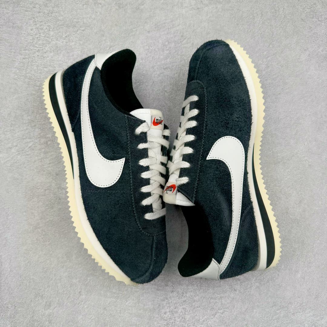 图片[3]-＃JC纯原 NK Classic Cortez Leather 阿甘复古初代皮革慢跑鞋 FZ2530-001 实体平台指令订单 全套原纸板楦头开发 原厂数据大底磨具 一比一鞋头弧度高度鞋身弧度 细节品控鞋型随意对比 正确烫金高频细节 公司级标准检验QC 区分市面一切版本 完美复刻阿甘复古鞋型 尺码：35.5 36 36.5 37.5 38 38.5 39 40 40.5 41 42 42.5 43 44 45-选品中心