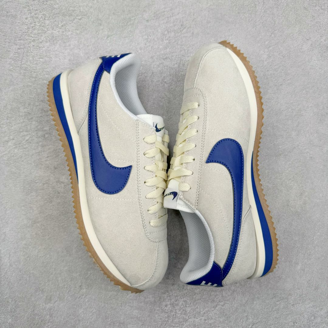 图片[3]-＃JC纯原 NK Classic Cortez Leather 阿甘复古初代皮革慢跑鞋 FQ8108-110 实体平台指令订单 全套原纸板楦头开发 原厂数据大底磨具 一比一鞋头弧度高度鞋身弧度 细节品控鞋型随意对比 正确烫金高频细节 公司级标准检验QC 区分市面一切版本 完美复刻阿甘复古鞋型 尺码：35.5 36 36.5 37.5 38 38.5 39 40 40.5 41 42 42.5 43 44 45-选品中心