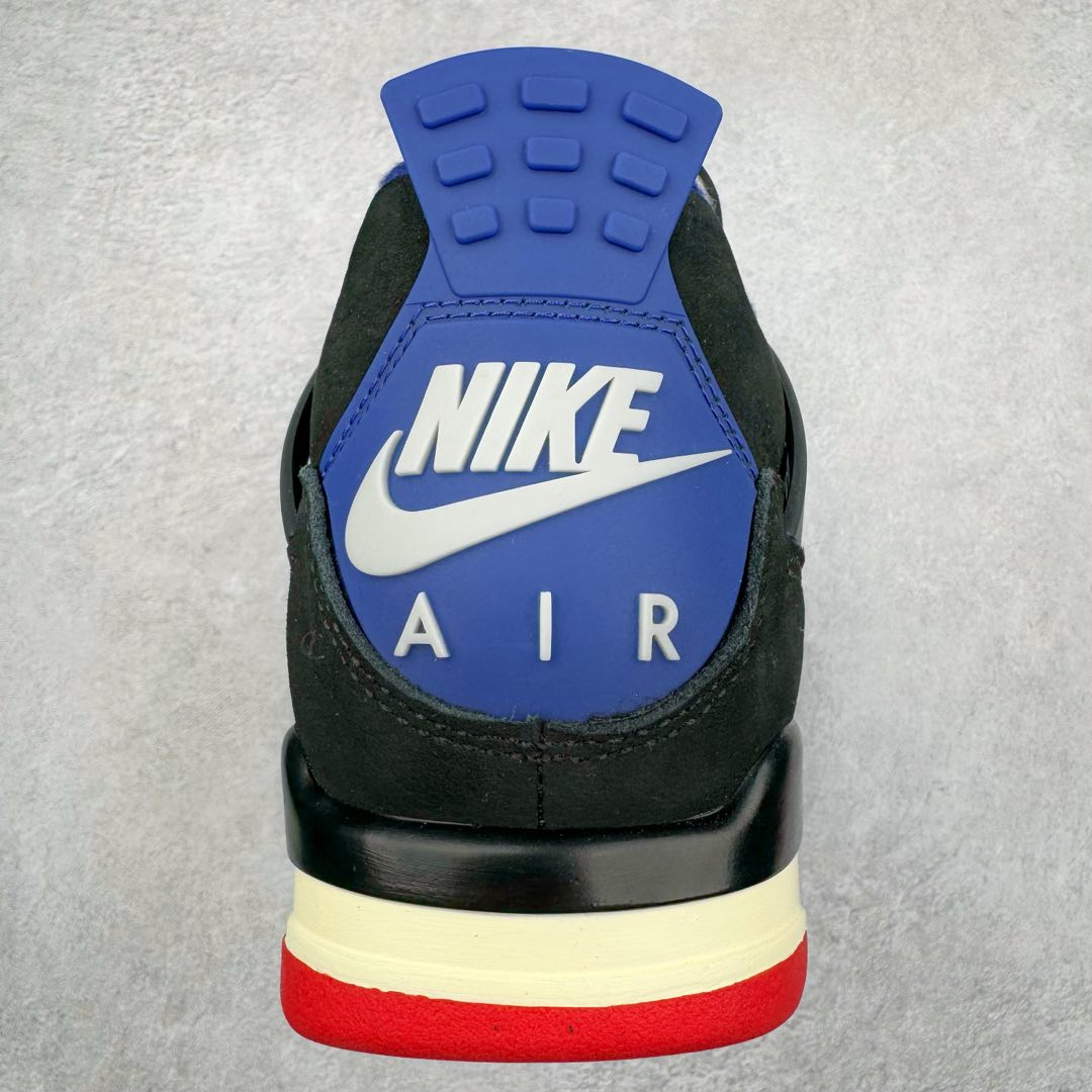 图片[8]-＃K版纯原 Air Jordan AJ4 Rare Air Laser 黑蓝红 FV5029-003 全新升级改良 原鞋原楦原纸板同源开发 完美呈现乔4的版型 内侧正确双色网格 还原细节 原厂皮料 正确气垫颜色 正确网格工艺 正确拉帮工艺 全鞋原装材料制作 原档案原模具打造 支持全方位与正品对比 尺码：36 36.5 37.5 38 38.5 39 40 40.5 41 42 42.5 43 44 44.5 45 46 47.5-选品中心