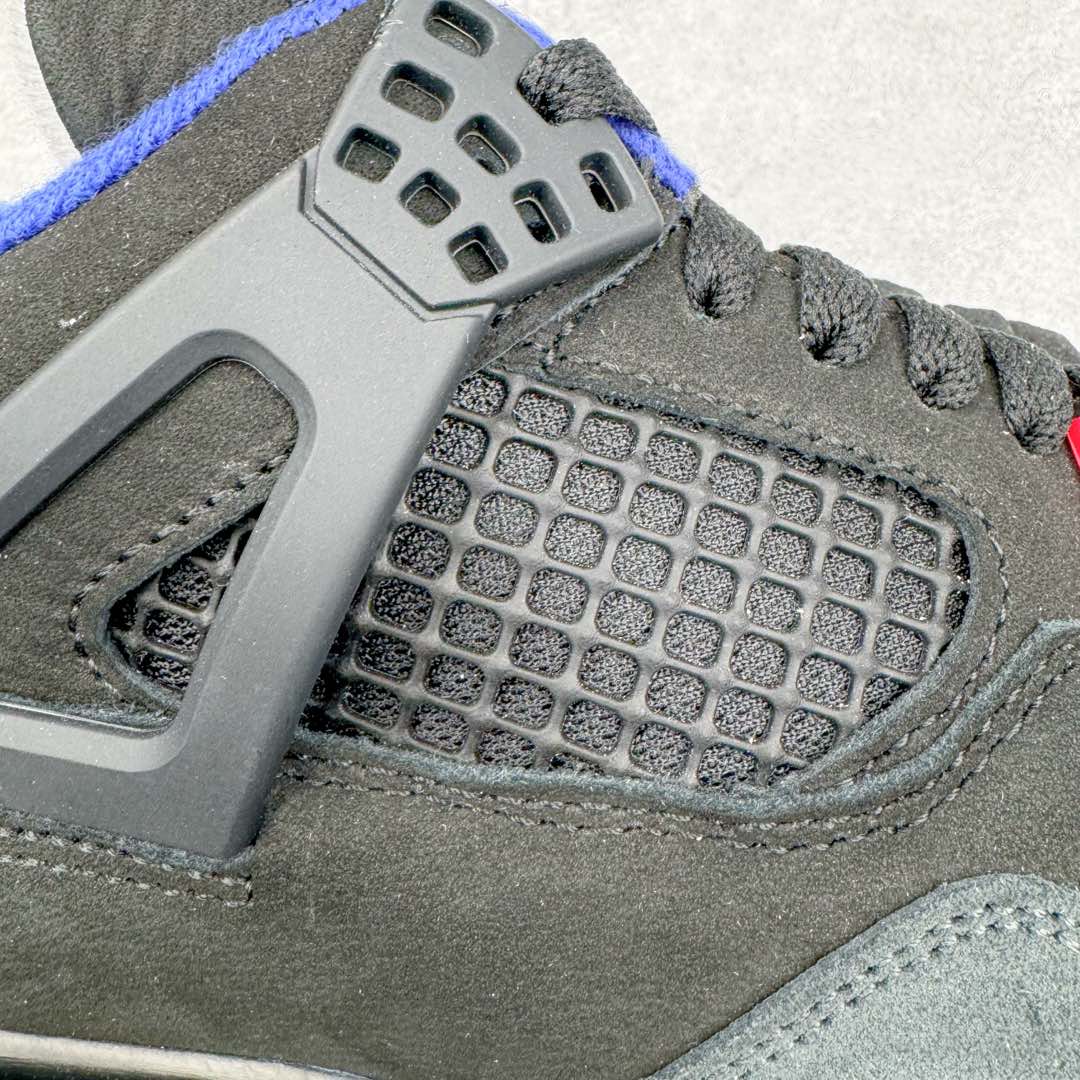 图片[16]-＃K版纯原 Air Jordan AJ4 Rare Air Laser 黑蓝红 FV5029-003 全新升级改良 原鞋原楦原纸板同源开发 完美呈现乔4的版型 内侧正确双色网格 还原细节 原厂皮料 正确气垫颜色 正确网格工艺 正确拉帮工艺 全鞋原装材料制作 原档案原模具打造 支持全方位与正品对比 尺码：36 36.5 37.5 38 38.5 39 40 40.5 41 42 42.5 43 44 44.5 45 46 47.5-选品中心