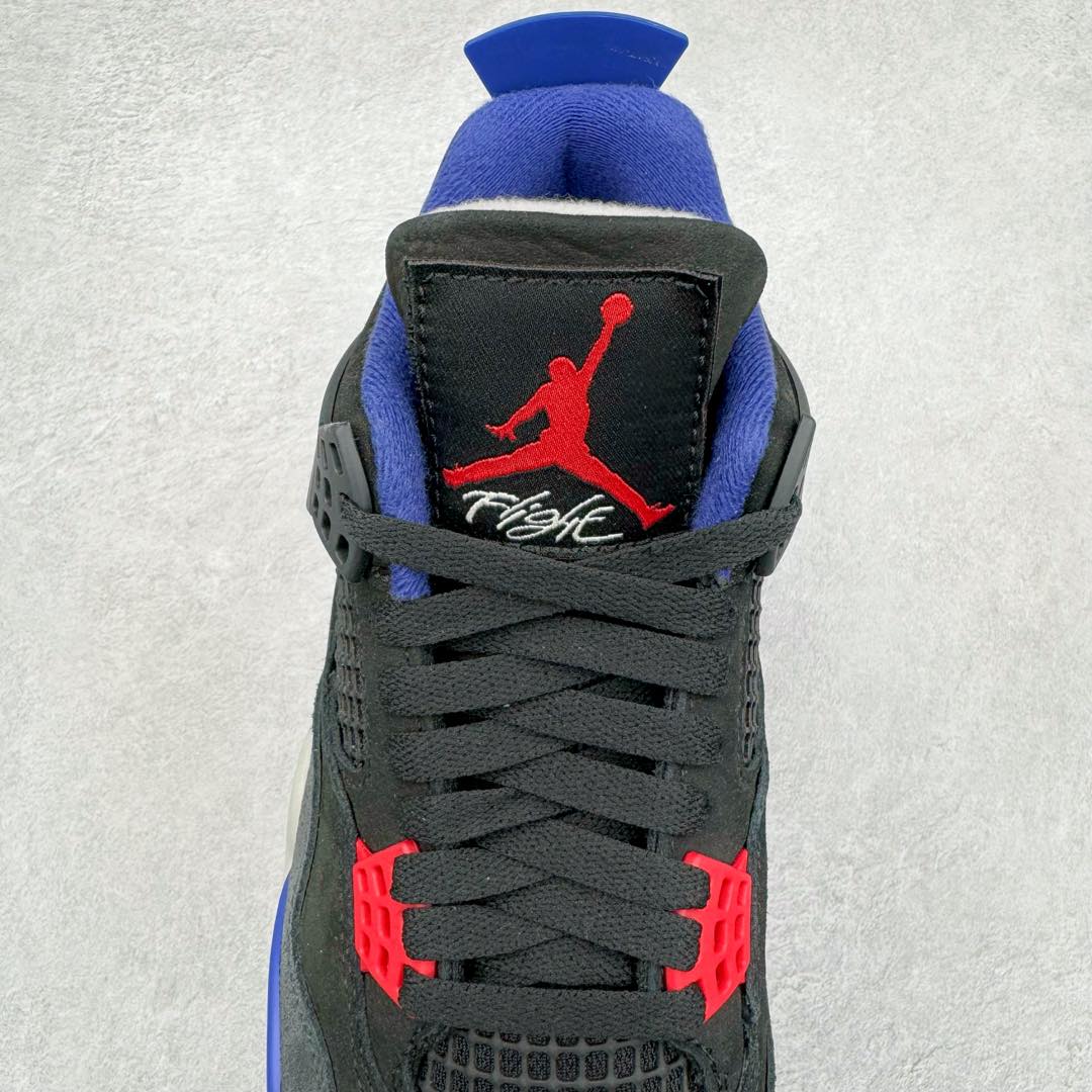 图片[5]-＃K版纯原 Air Jordan AJ4 Rare Air Laser 黑蓝红 FV5029-003 全新升级改良 原鞋原楦原纸板同源开发 完美呈现乔4的版型 内侧正确双色网格 还原细节 原厂皮料 正确气垫颜色 正确网格工艺 正确拉帮工艺 全鞋原装材料制作 原档案原模具打造 支持全方位与正品对比 尺码：36 36.5 37.5 38 38.5 39 40 40.5 41 42 42.5 43 44 44.5 45 46 47.5-选品中心