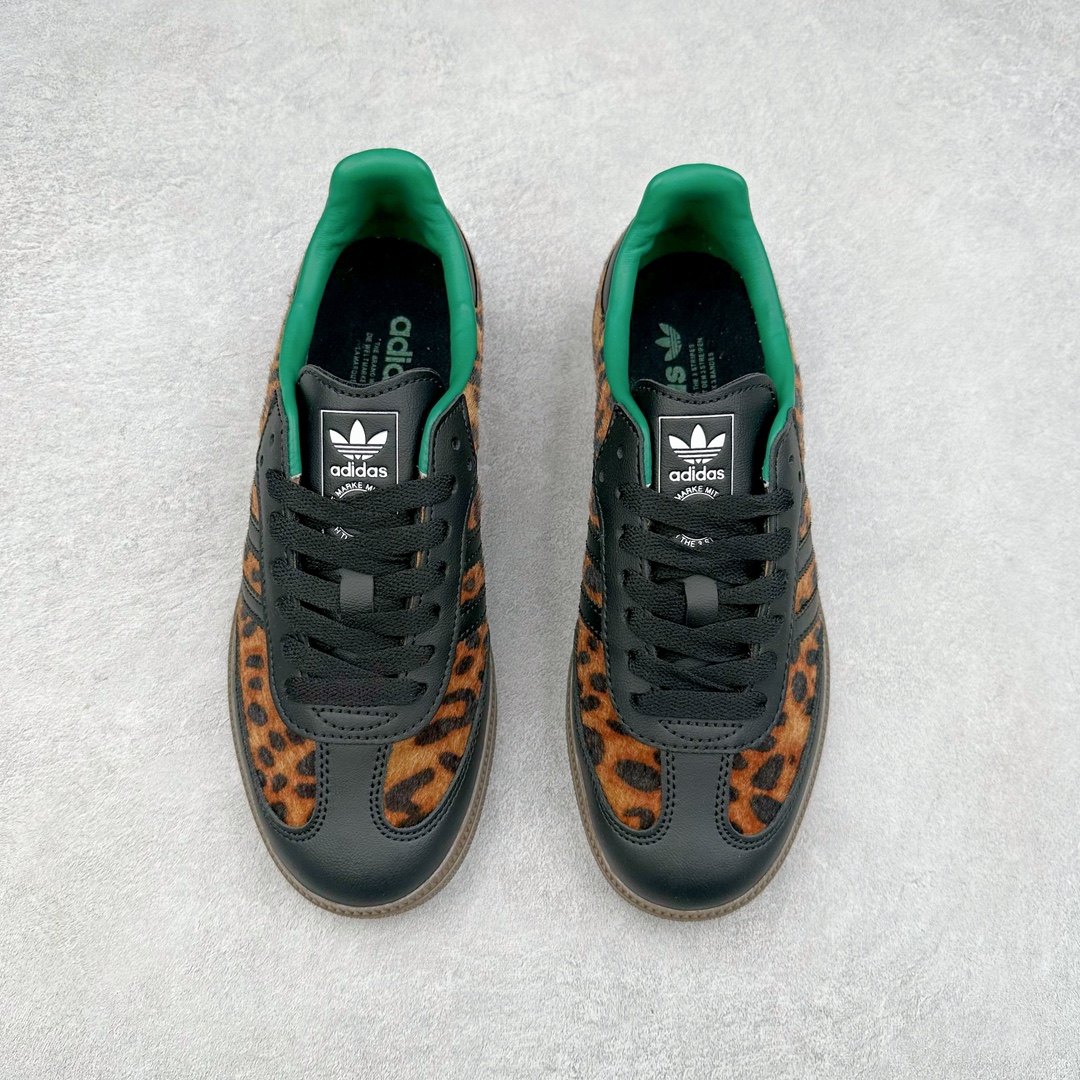 图片[2]-AD Original Samba OG 复古经典轻便板鞋 JI2734 这款桑巴鞋展示了高质量的工艺 带有装饰的超锁缝制和无缝的手感 柔软、柔软的皮革造型和标志性的3条纹完成了精致的外观 正规合身鞋带 鞋面上有绒面鞋垫 橡胶鞋底 享受正畸套筒软感 自50年代首次亮相以来就一直在赢得粉丝的青睐 尺码：36 36.5 37.5 38 38.5 39 40 40.5 41 42 42.5 43 44 44.5 45-选品中心