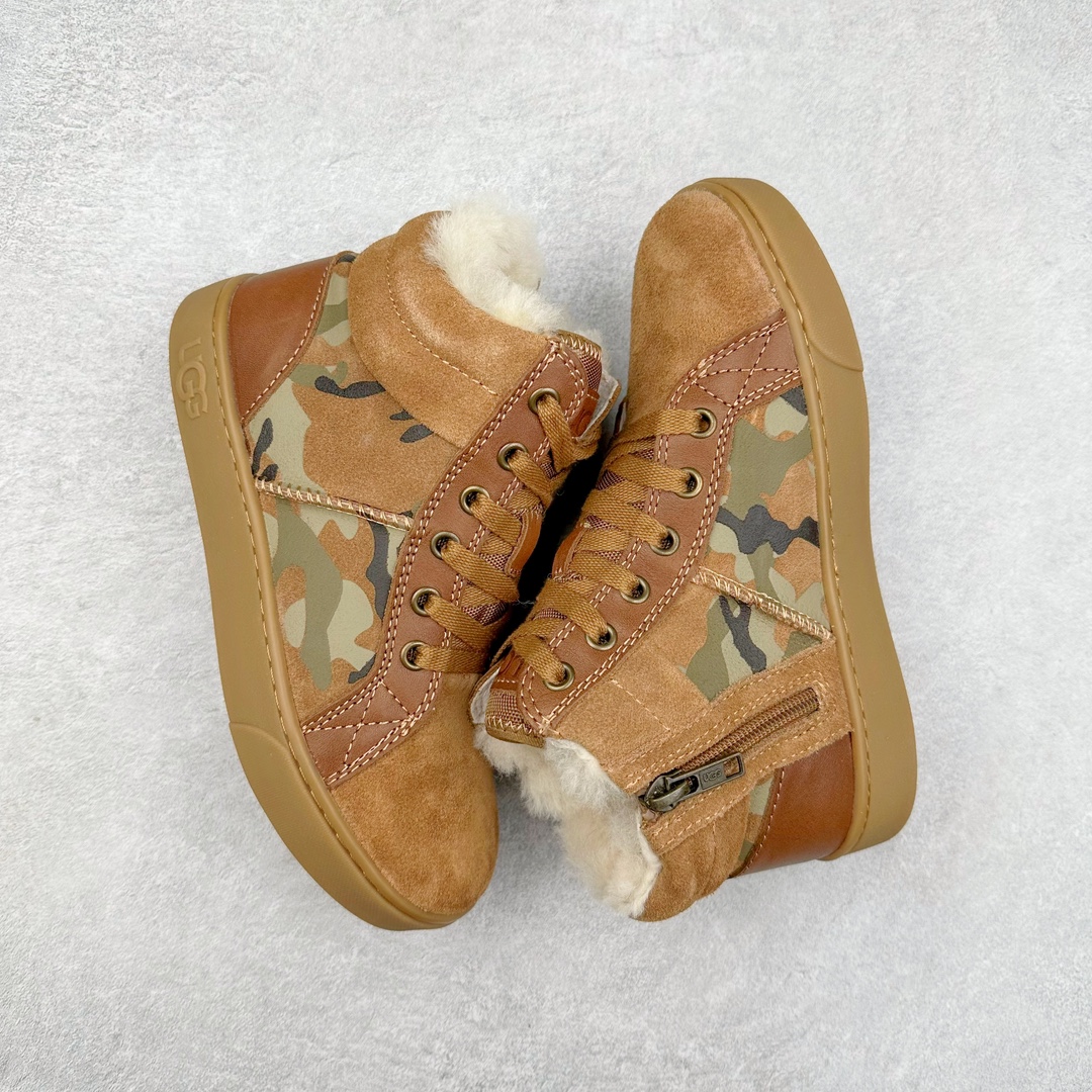 图片[3]-UGG 6139 秋冬经典户外雪地靴童鞋 官方同步包装 检验标 材料采用原厂防污防水皮料 羊毛皮一体 防滑耐磨轻翼大底 保暖性能十足 严寒季节 必属佳品 尺码：28 29 30 31 32 33 34 35-选品中心