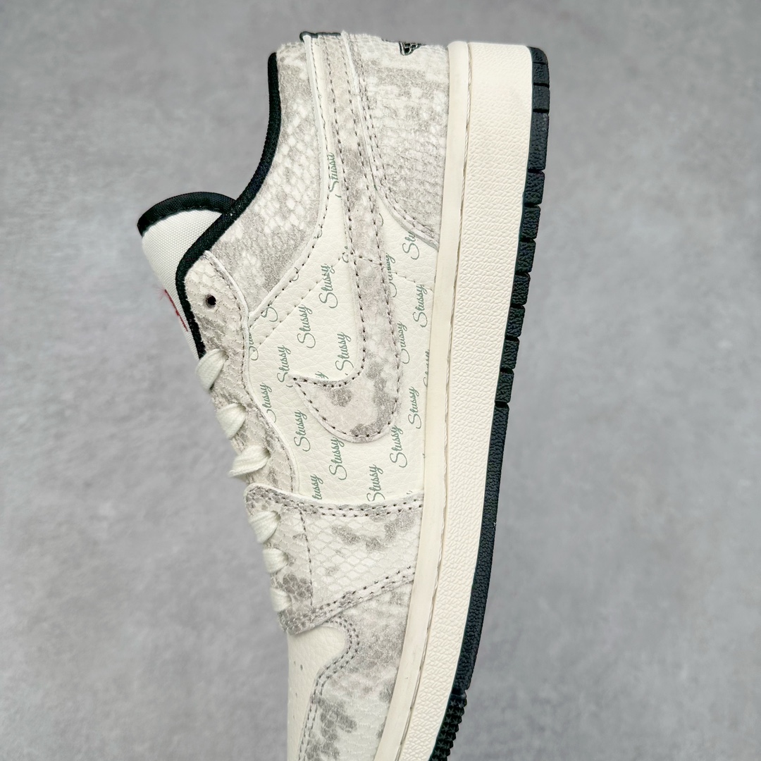 图片[7]-Air Jordan AJ1 Low 低帮系列定制配色FC1688-200 原厂内置气垫魔块 A模大底 头层小牛皮 鞋舌AJ原厂专用牛津布+AJ专用反口珍珠布+原厂无杂质高弹内里海棉+特殊封边弹力鞋带 尺码：36 36.5 37.5 38 38.5 39 40 40.5 41 42 42.5 43 44 44.5 45 46-选品中心