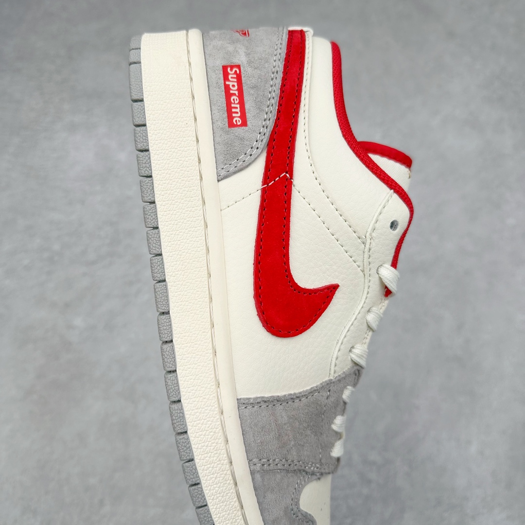 图片[6]-Air Jordan AJ1 Low 低帮系列定制配色SJ9950-024 原厂内置气垫魔块 A模大底 头层小牛皮 鞋舌AJ原厂专用牛津布+AJ专用反口珍珠布+原厂无杂质高弹内里海棉+特殊封边弹力鞋带 尺码：36 36.5 37.5 38 38.5 39 40 40.5 41 42 42.5 43 44 44.5 45 46-选品中心
